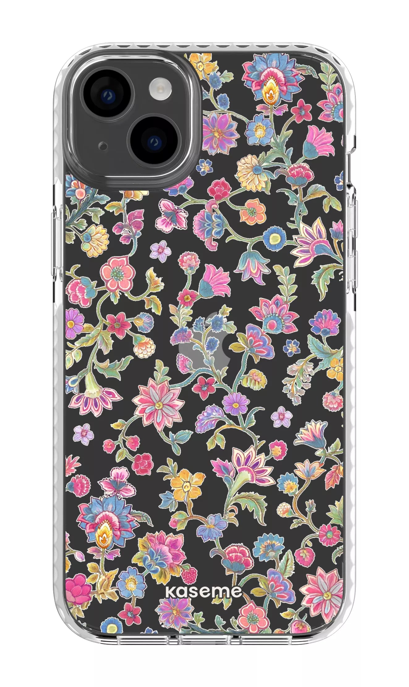 iPhone 14 Plus Clear Case White Secret Garden Clear Case -