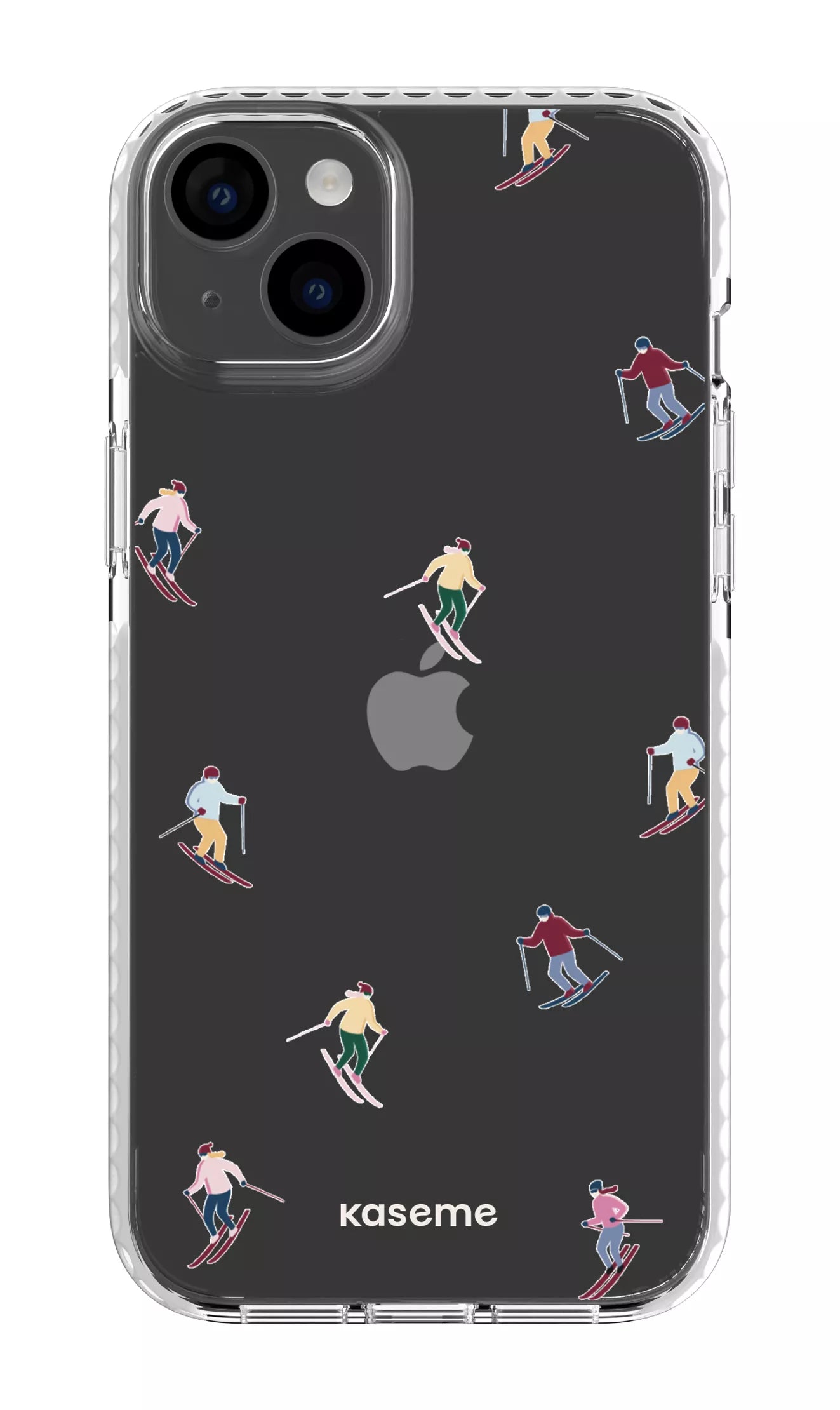 iPhone 14 Plus Clear Case White Slope Clear Case -