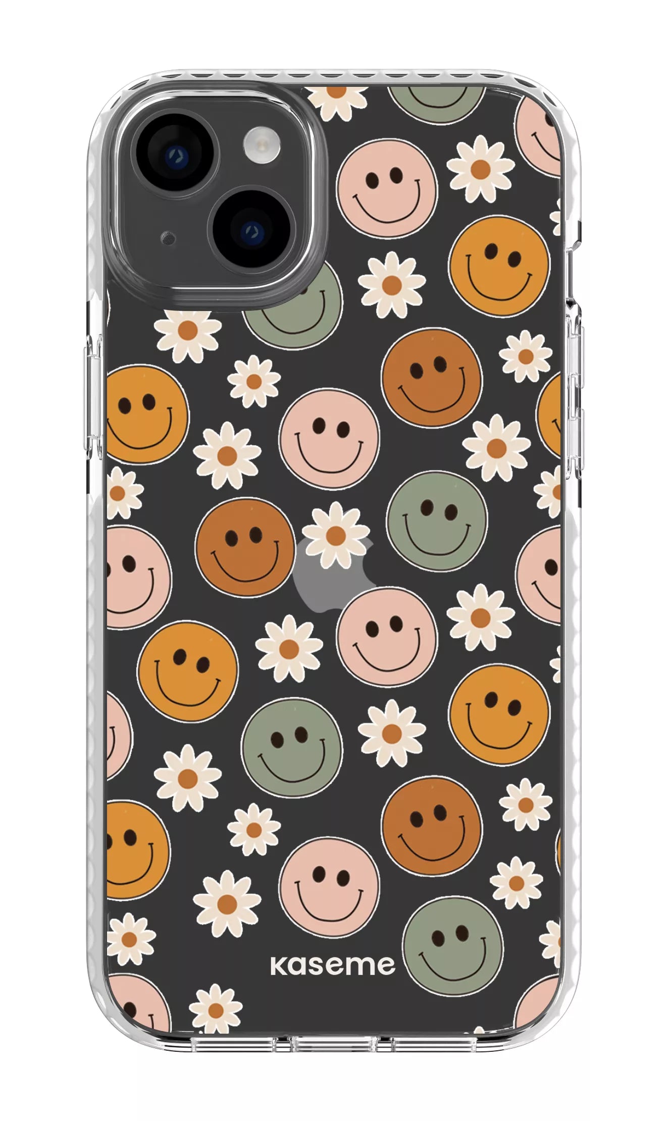 iPhone 14 Plus Clear Case White Smirk Clear Case -
