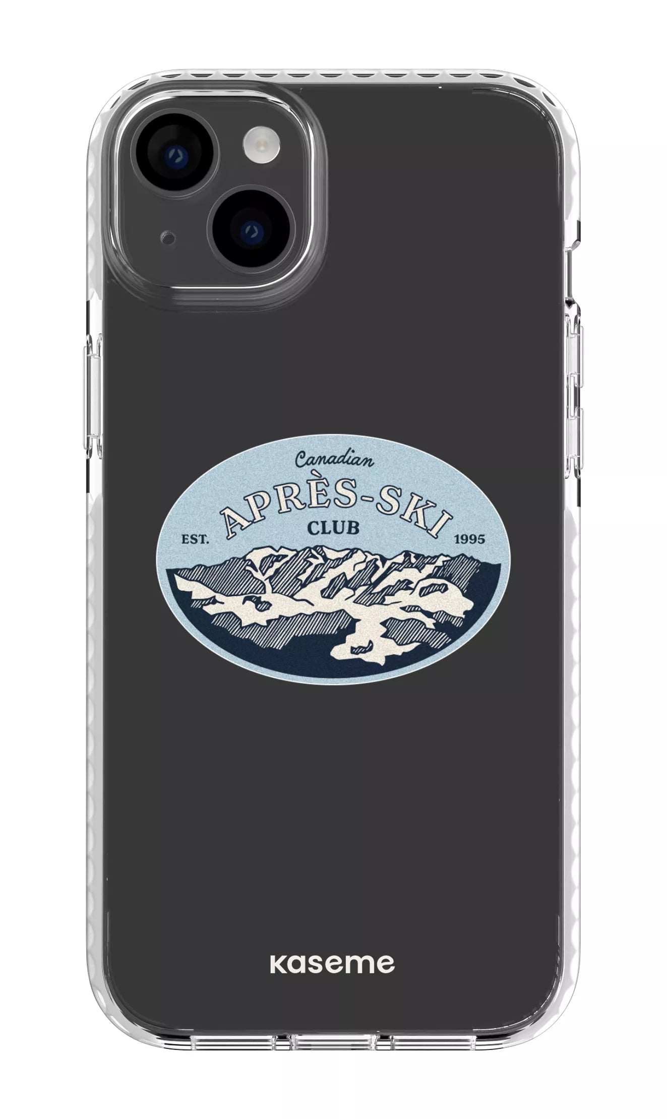 iPhone 14 Plus Clear Case White Whistler Clear Case -