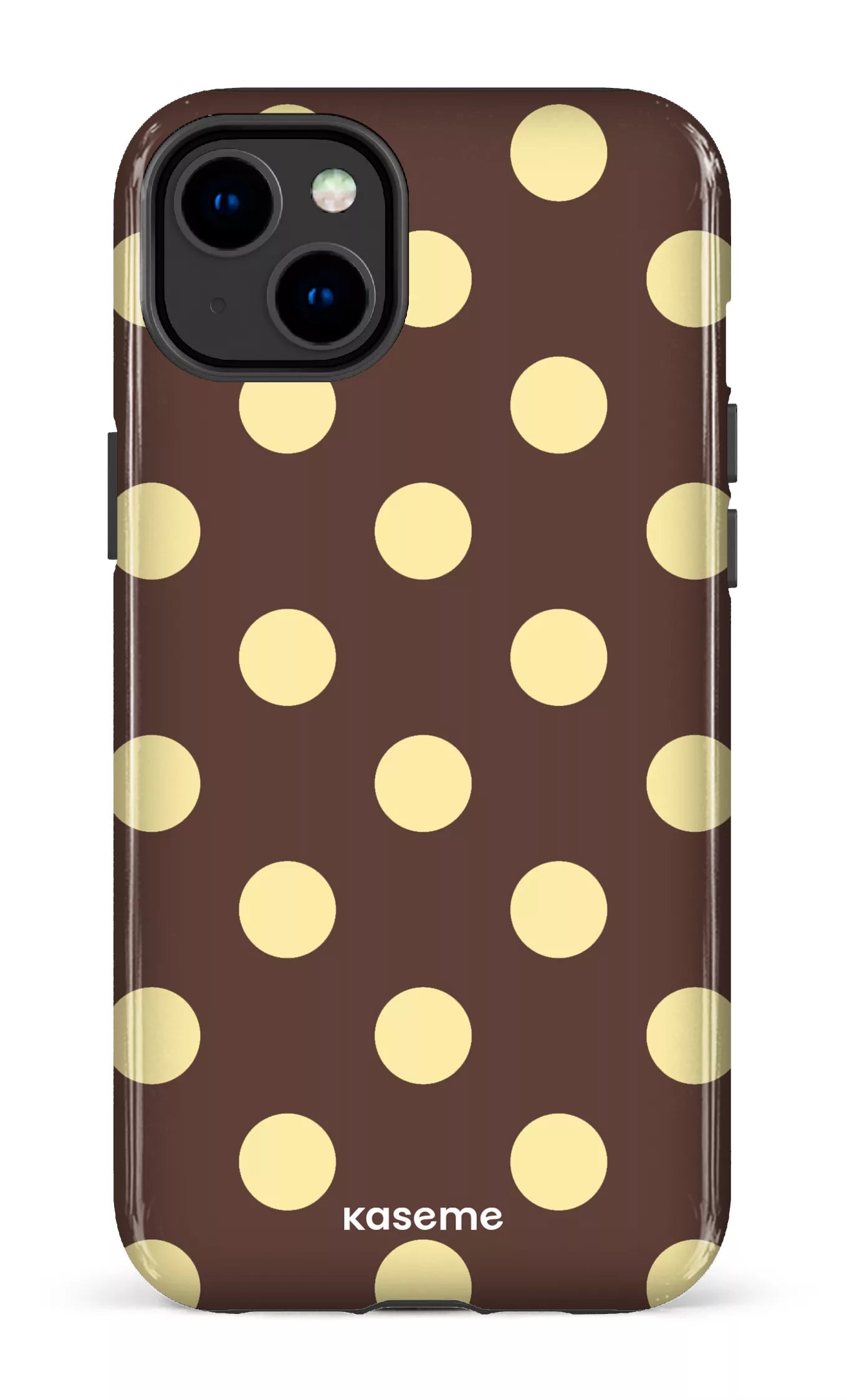 iPhone 14 Plus Tough Gloss Couture Brown -
