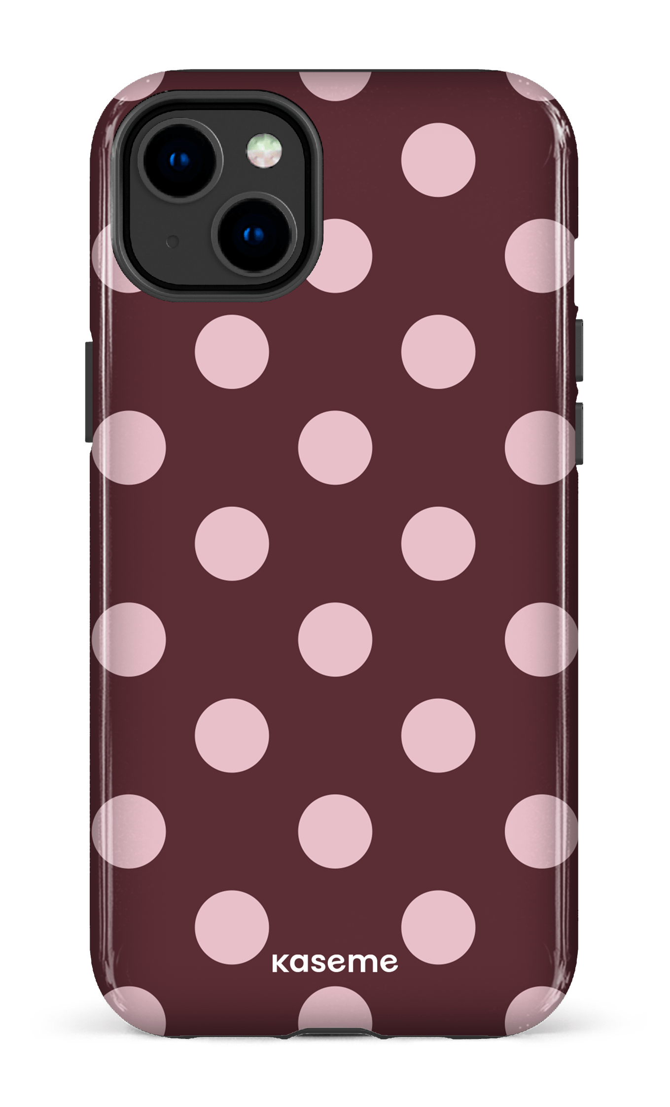 iPhone 14 Plus Tough Gloss Couture Burgundy -
