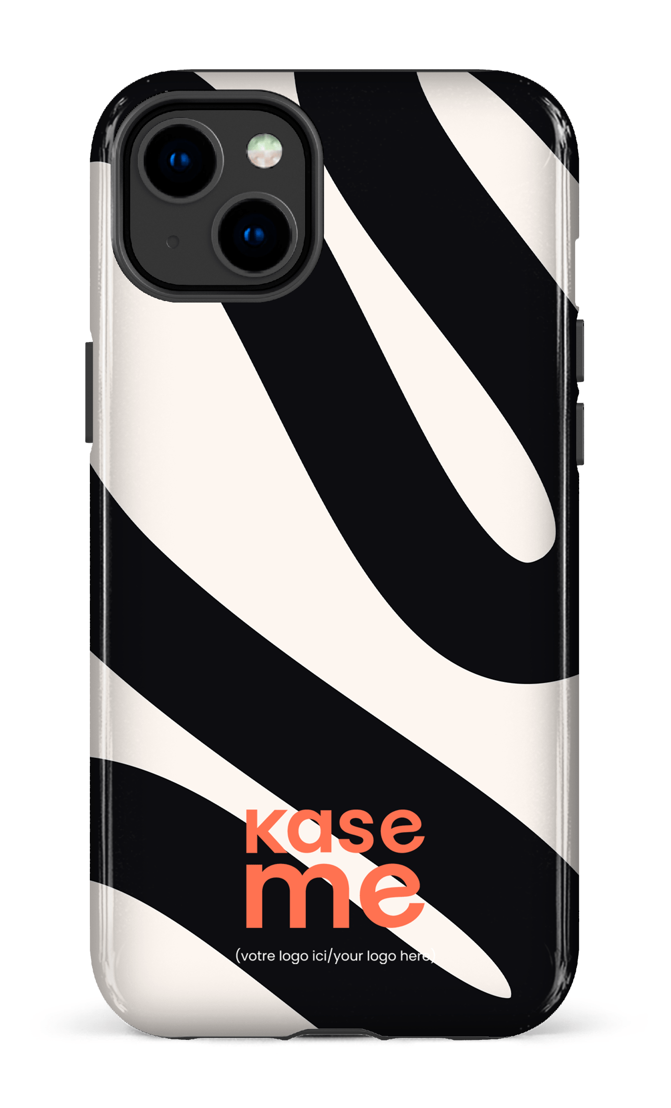 iPhone 14 Plus Tough Gloss KaseMe Wave -