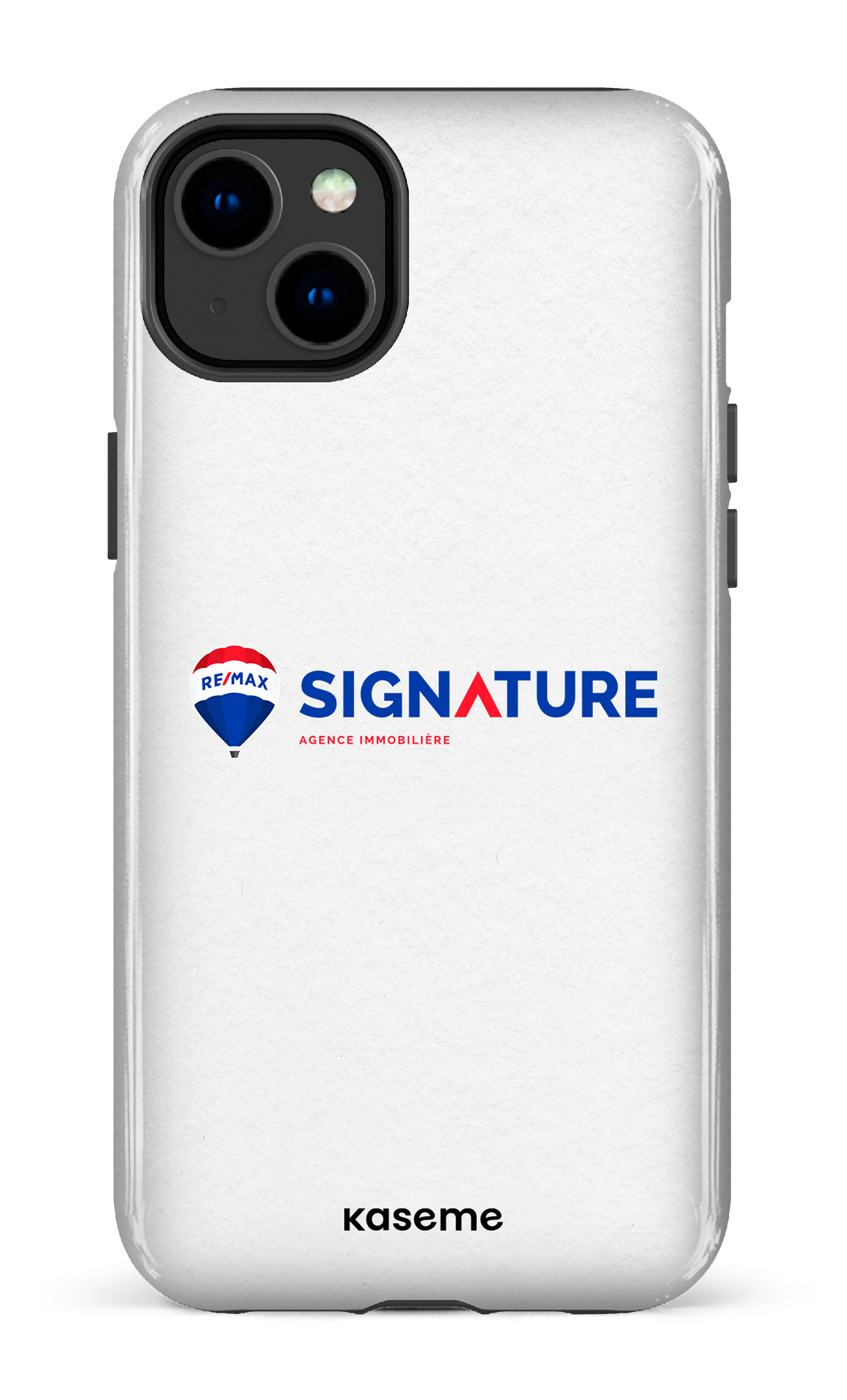 iPhone 14 Plus Tough Gloss Remax Signature Blanc -