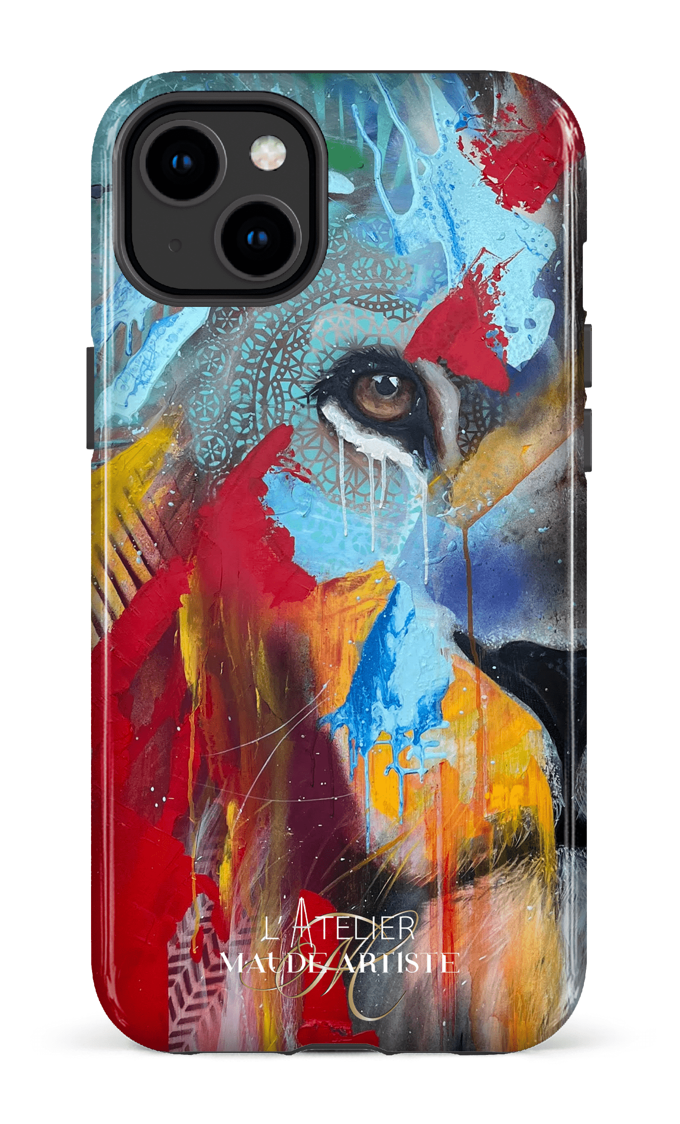 iPhone 14 Plus Tough Gloss Waves by Maude -