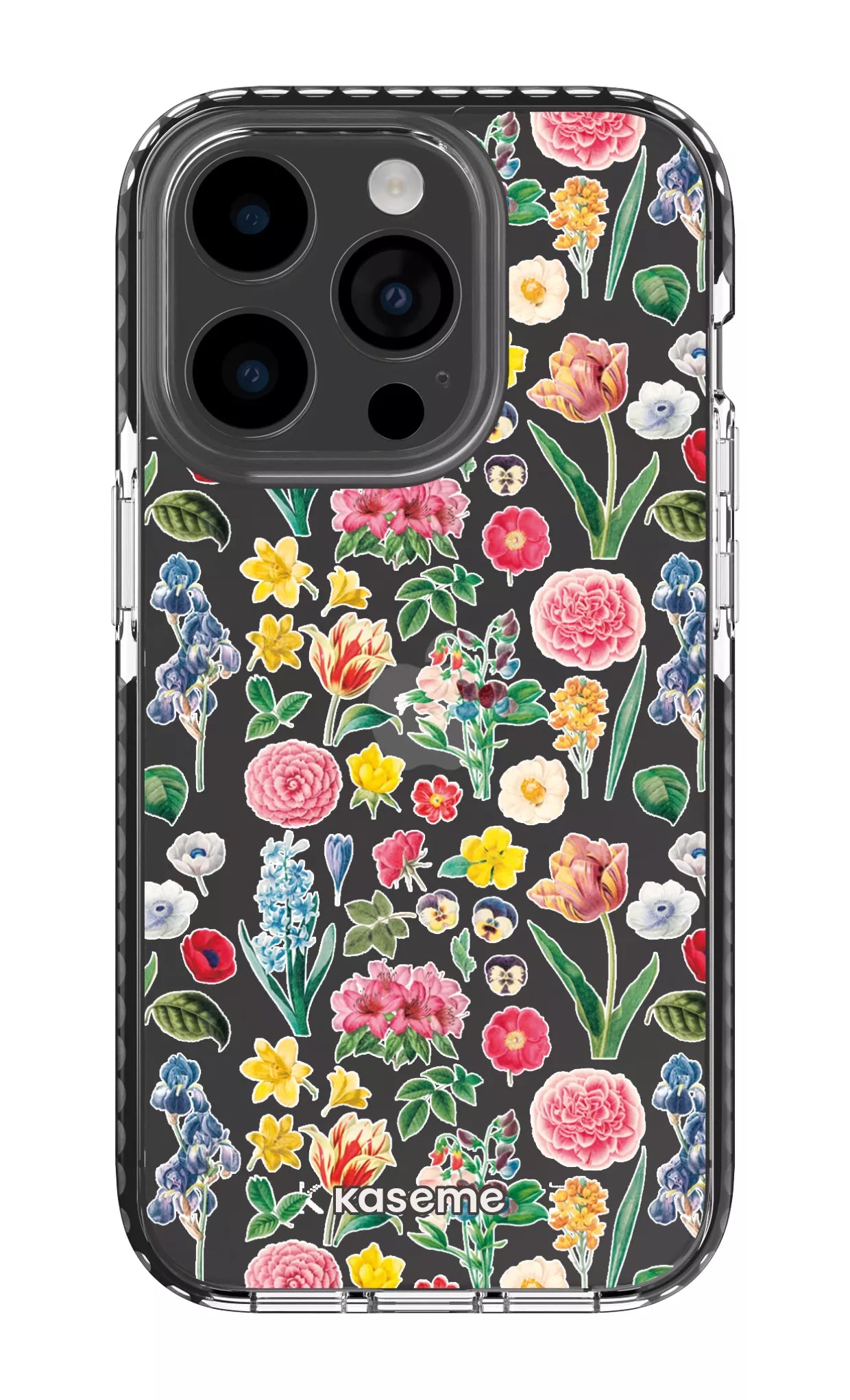 iPhone 14 Pro Clear Case - Black Amelia Clear Case -