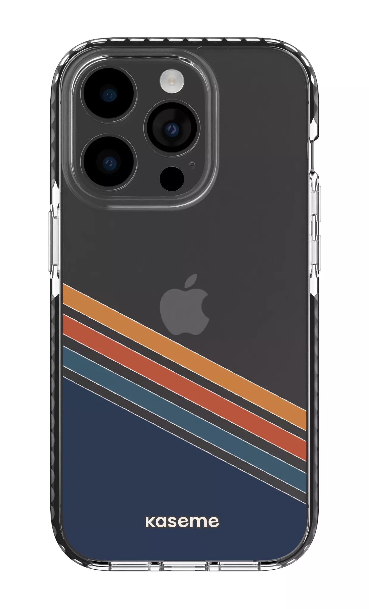 iPhone 14 Pro Clear Case - Black Bitter Clear Case -