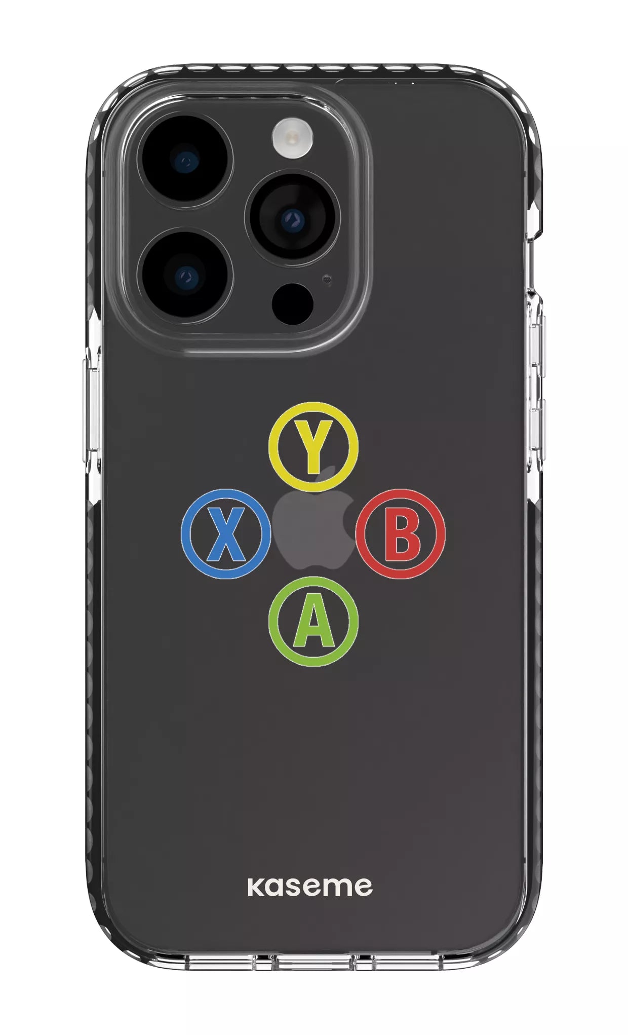 iPhone 14 Pro Clear Case - Black Game Clear Case -