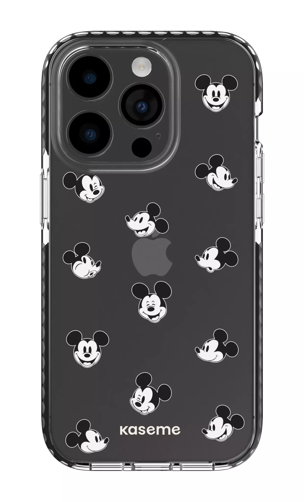 iPhone 14 Pro Clear Case - Black Joyland Clear Case -