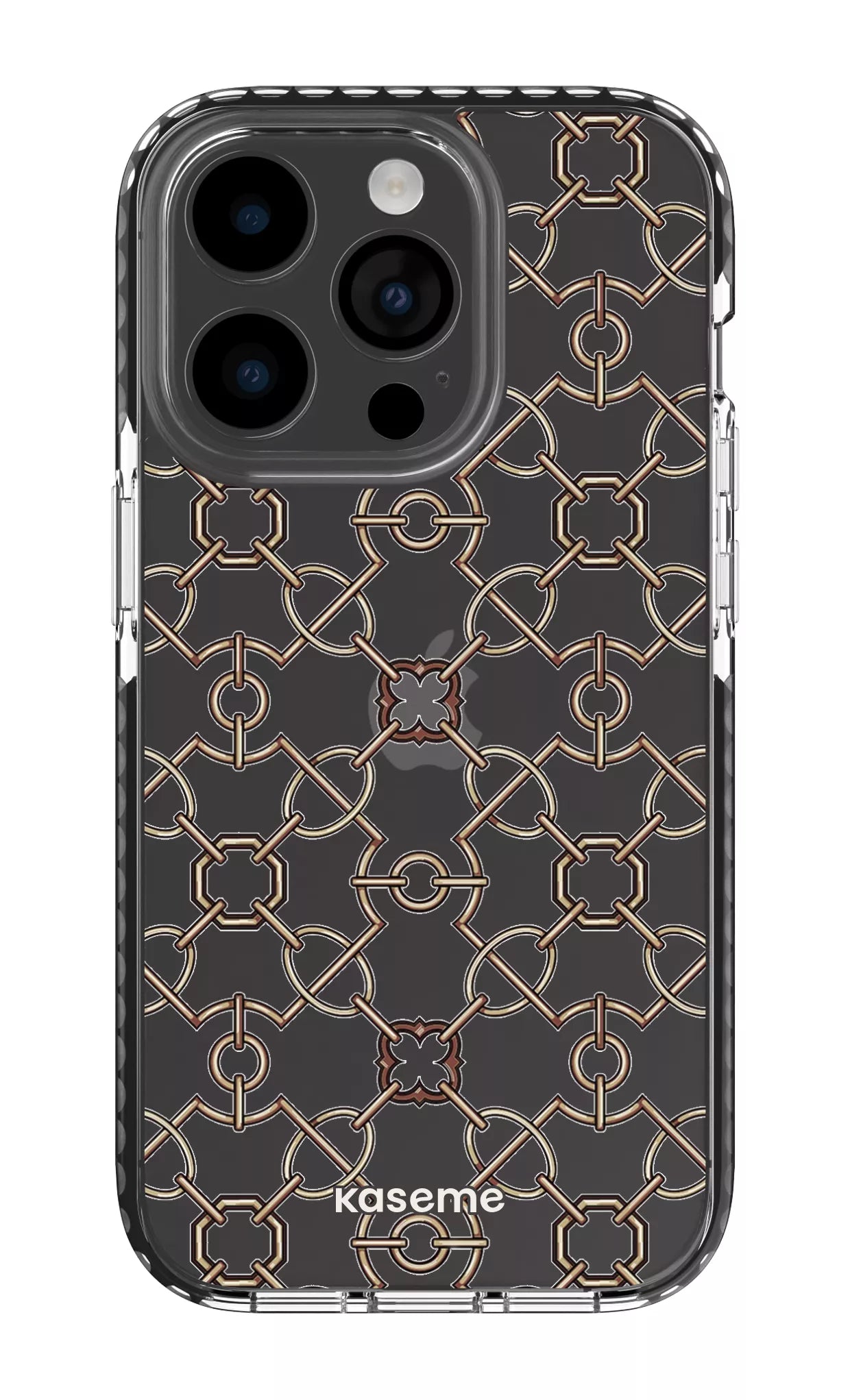 iPhone 14 Pro Clear Case - Black Refined Clear Case -