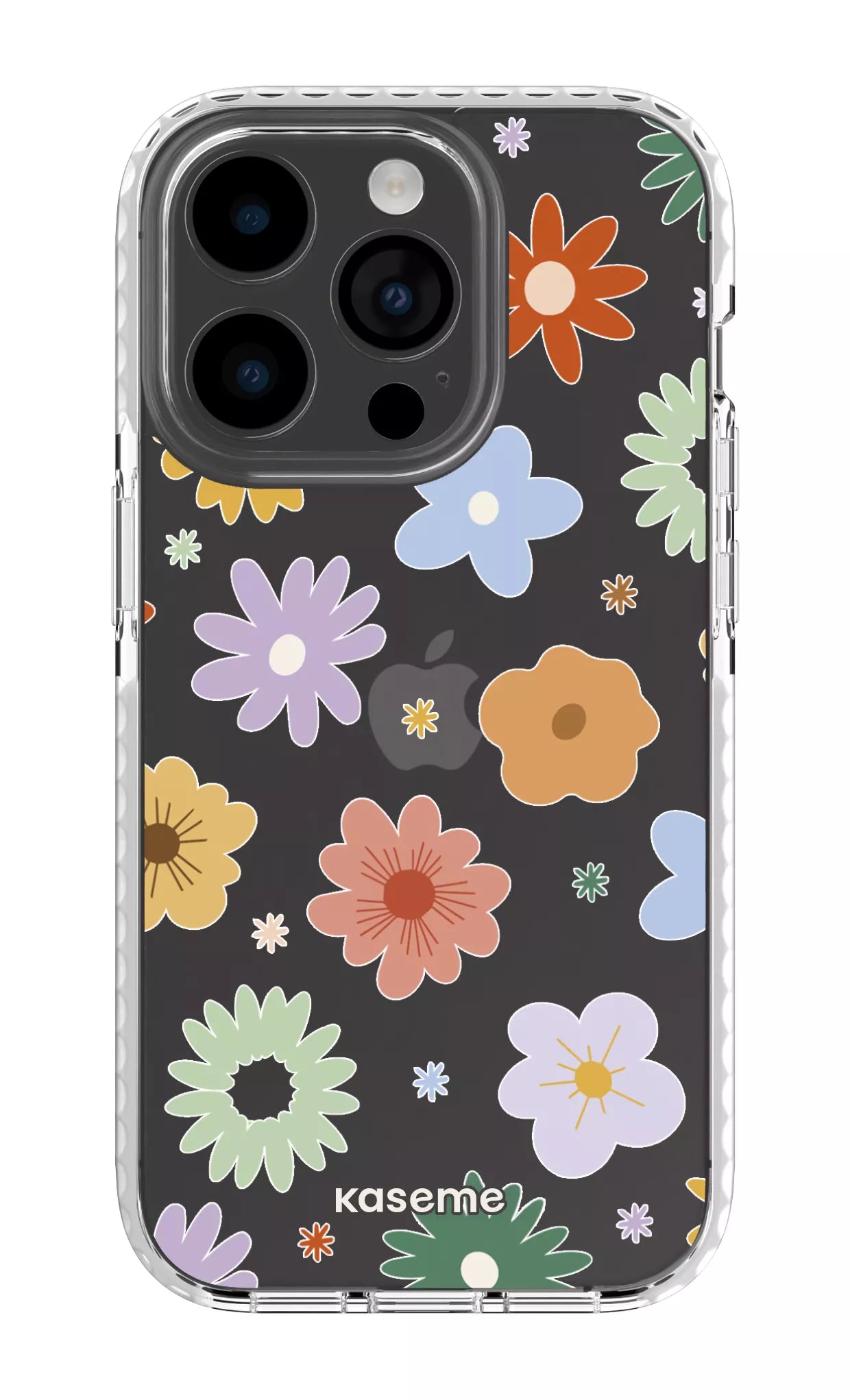 iPhone 14 Pro Clear Case white Adore Clear Case -