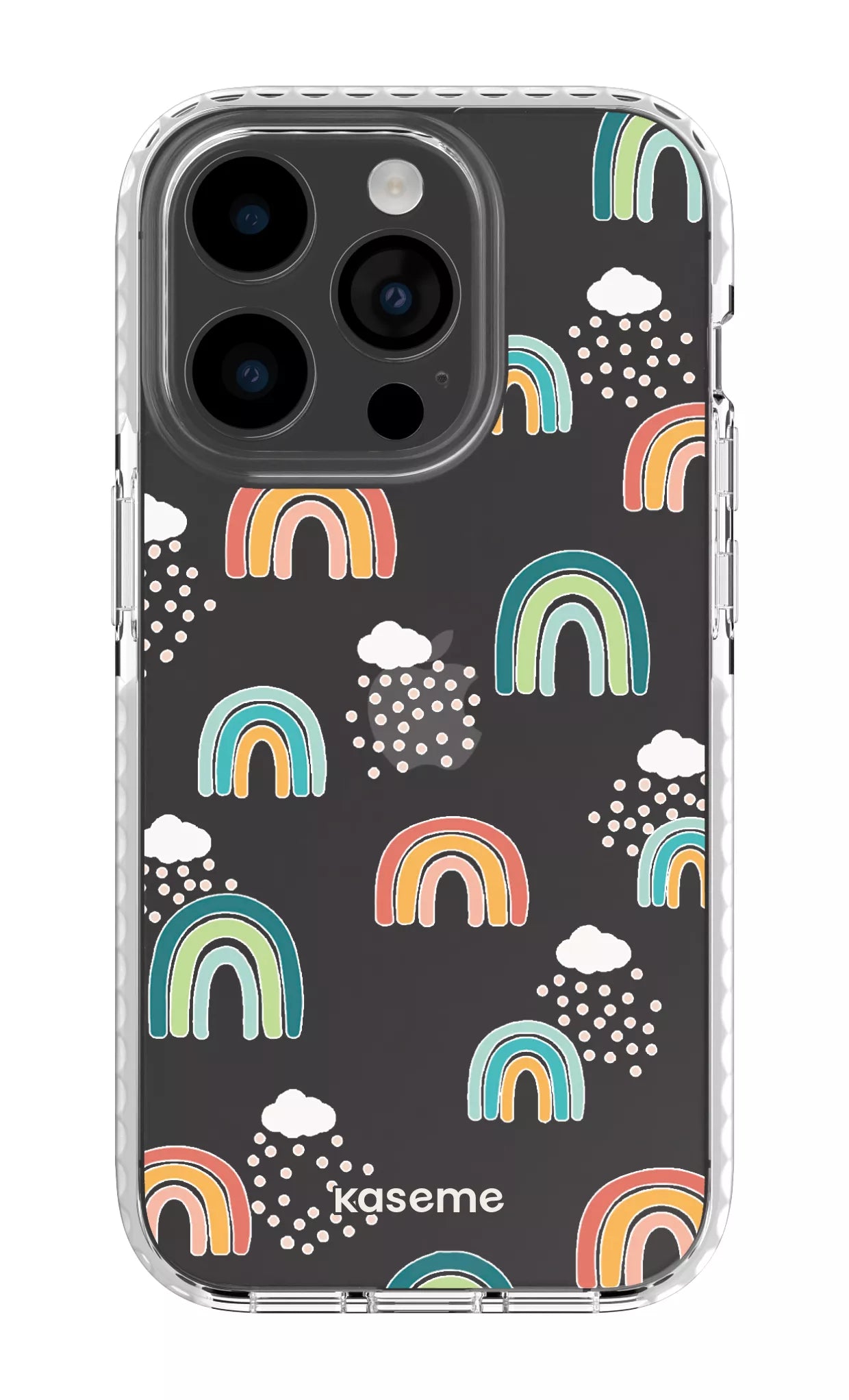 iPhone 14 Pro Clear Case white Be You Clear Case -