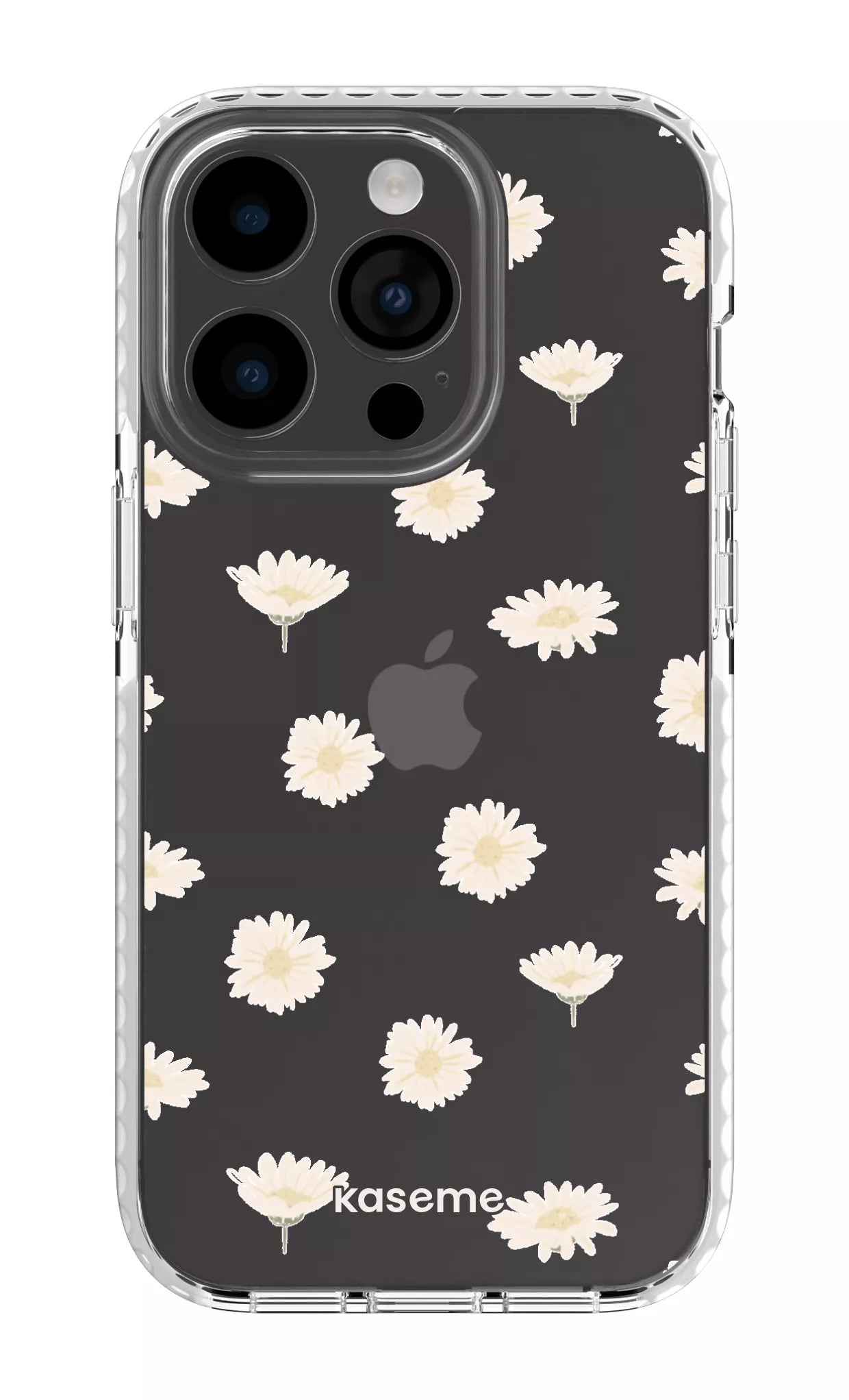 iPhone 14 Pro Clear Case white Bella Clear Case -