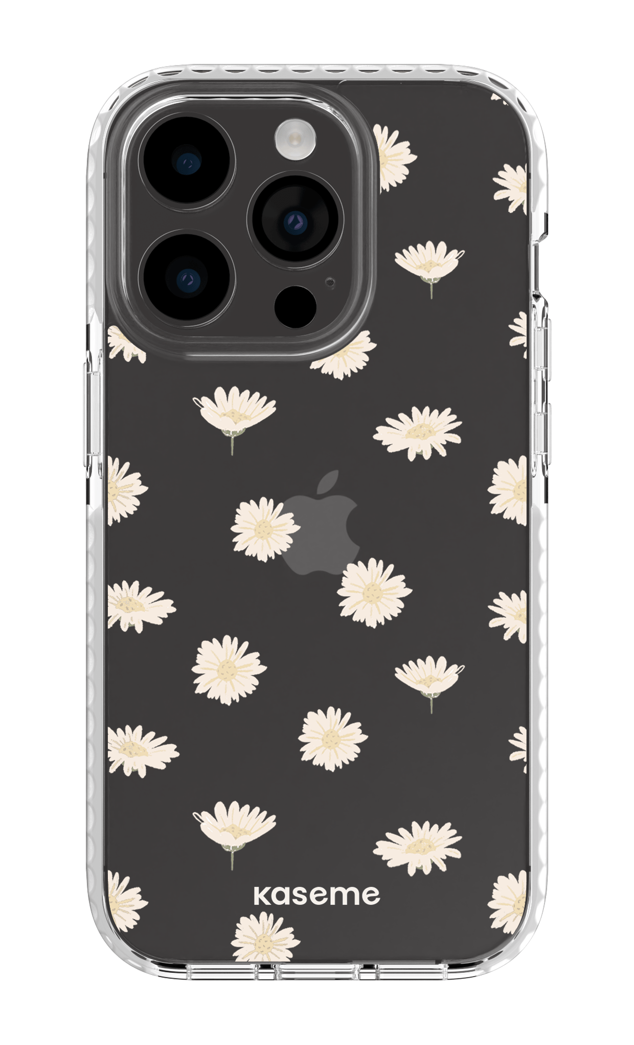 iPhone 14 Pro Clear Case white Bella Clear Case -