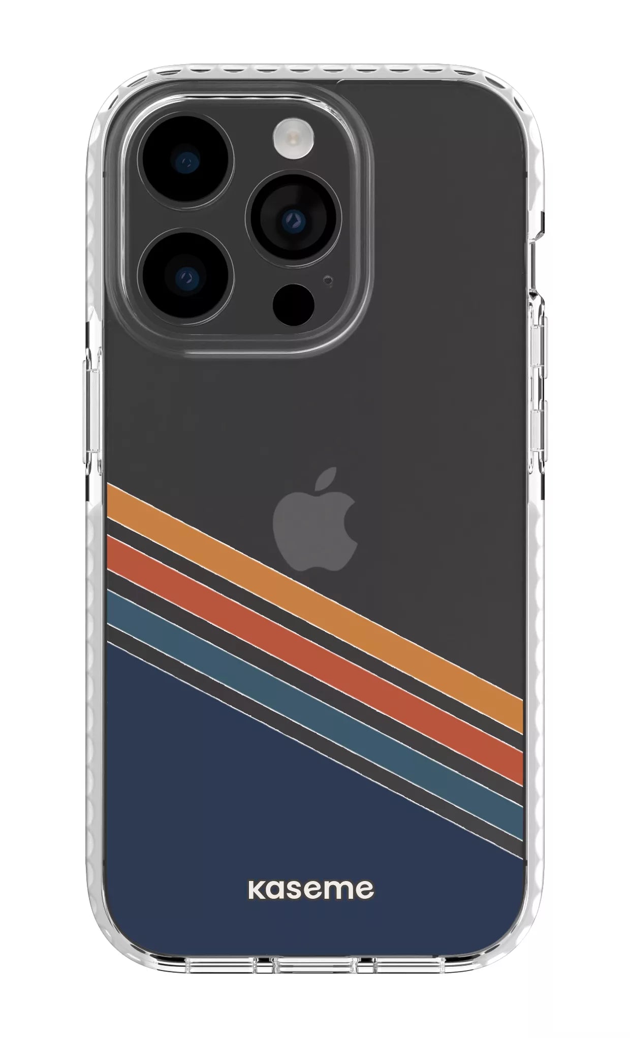 iPhone 14 Pro Clear Case white Bitter Clear Case -