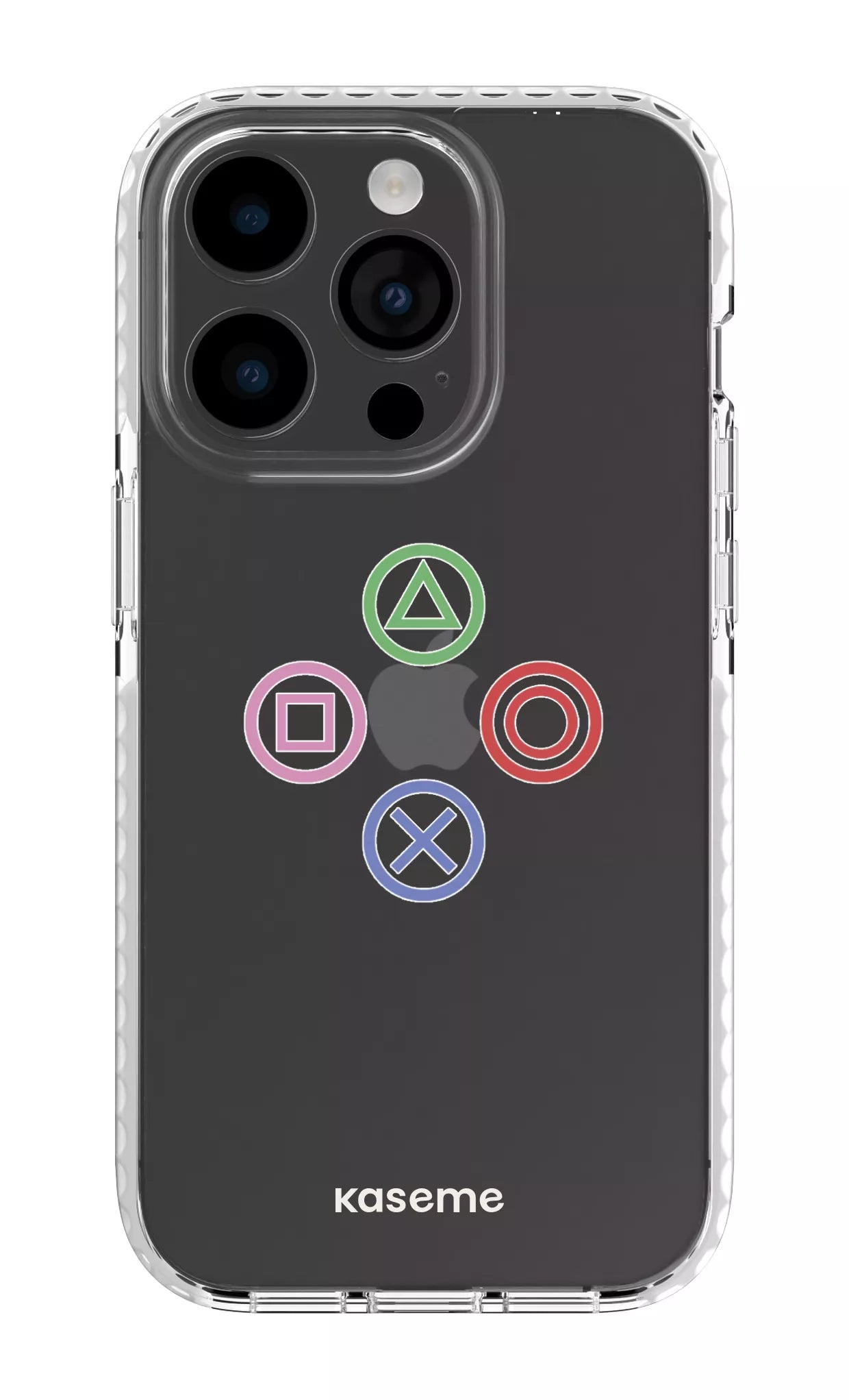 iPhone 14 Pro Clear Case white Console Clear Case -