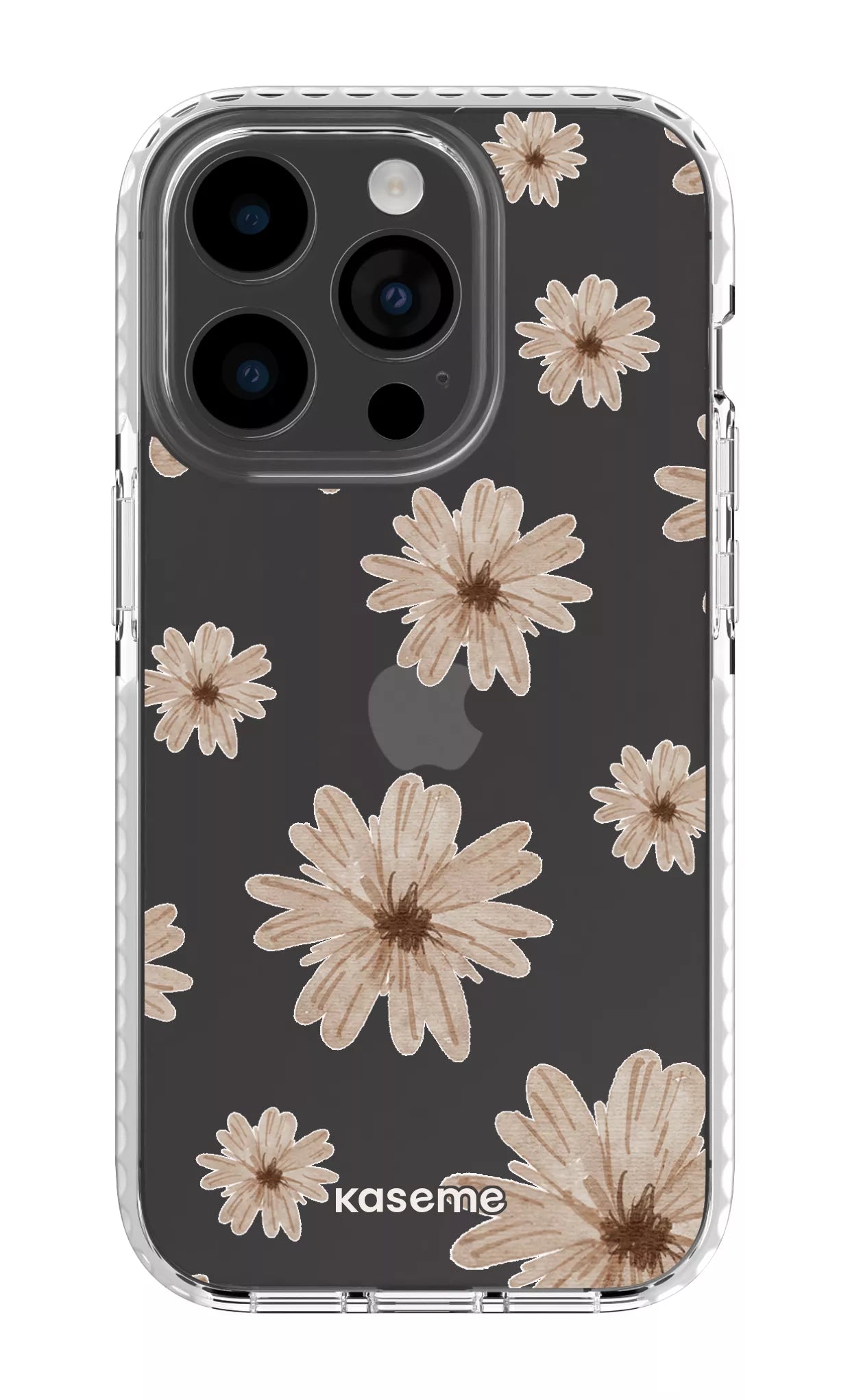 iPhone 14 Pro Clear Case white Delicate Dreams Clear Case -