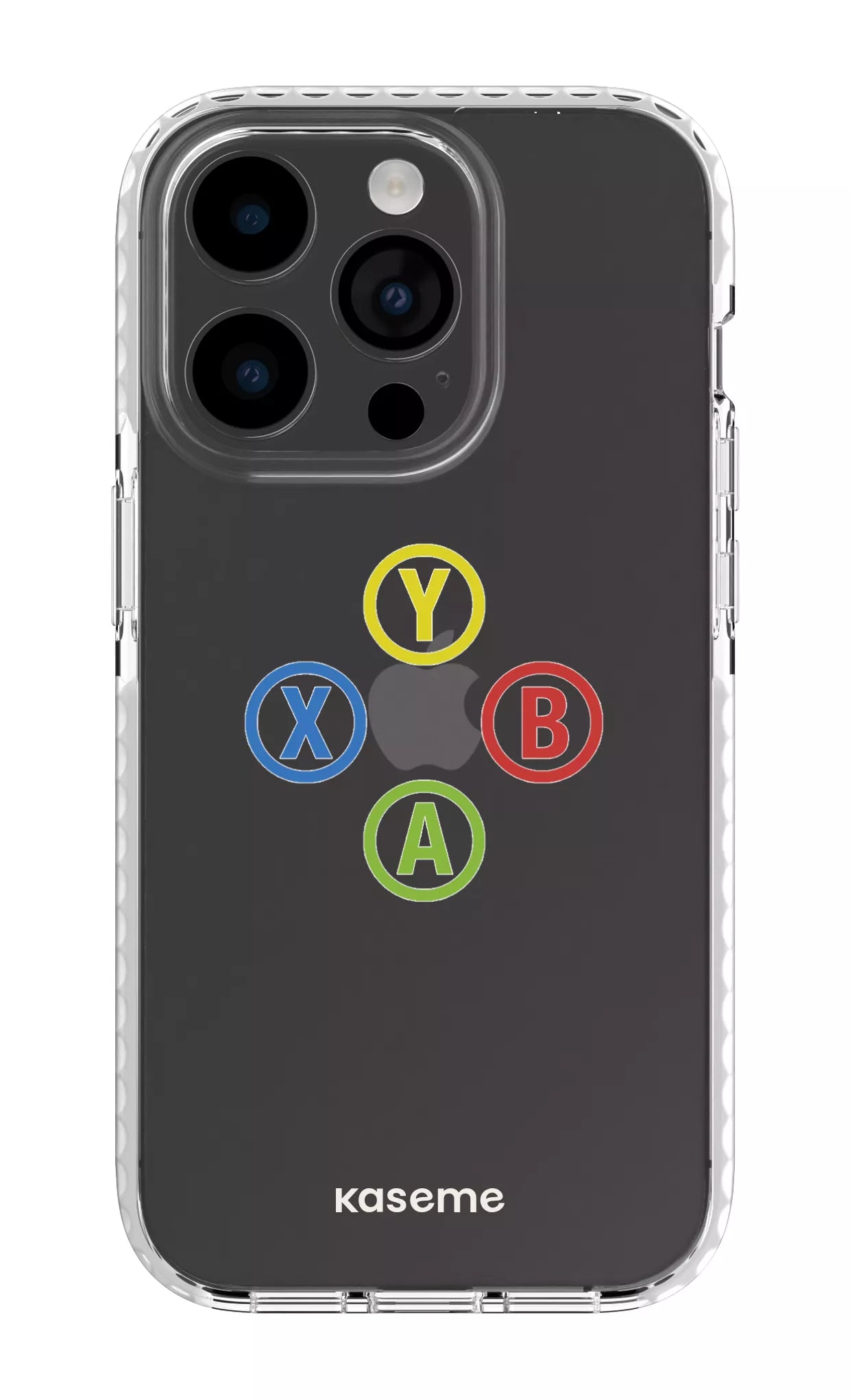 iPhone 14 Pro Clear Case white Game Clear Case -