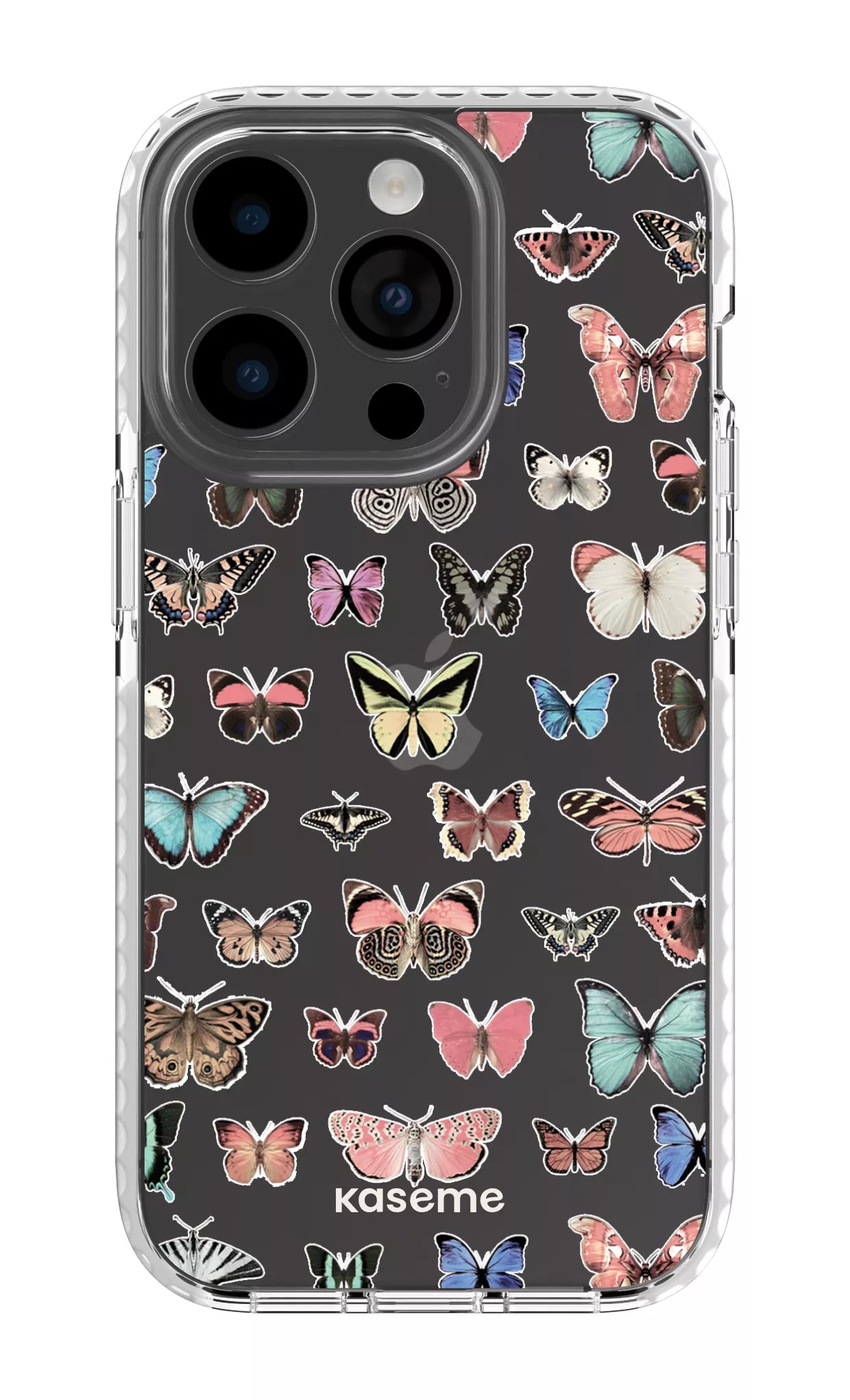 iPhone 14 Pro Clear Case white Paloma Clear Case -