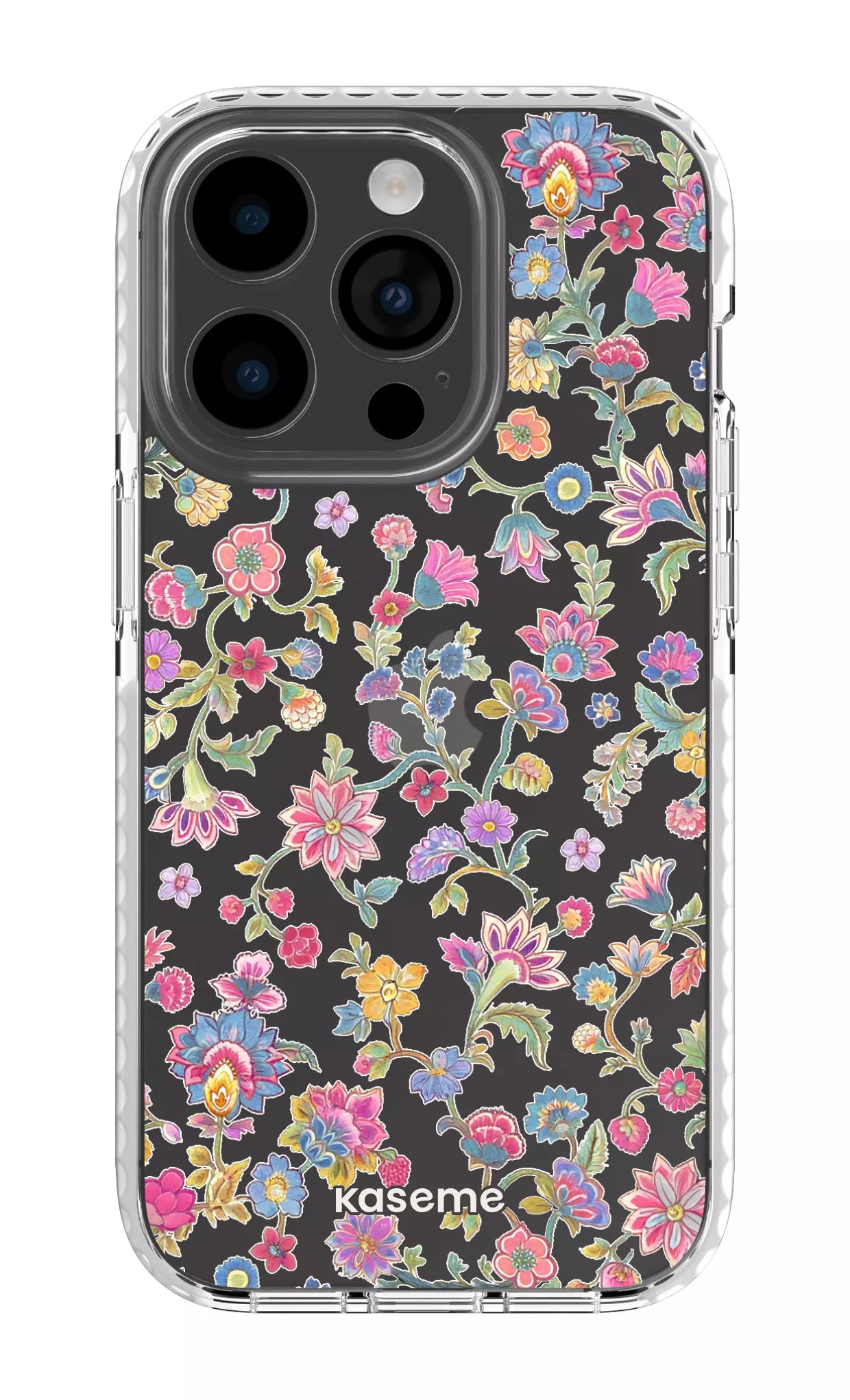 iPhone 14 Pro Clear Case white Secret Garden Clear Case -