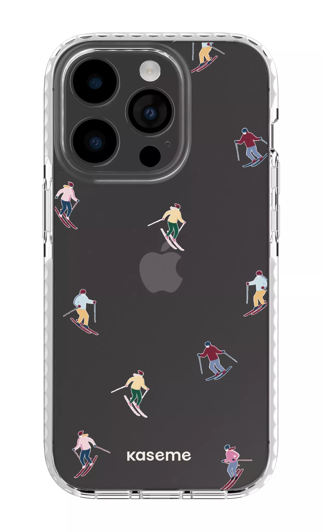 iPhone 14 Pro Clear Case white Slope Clear Case -