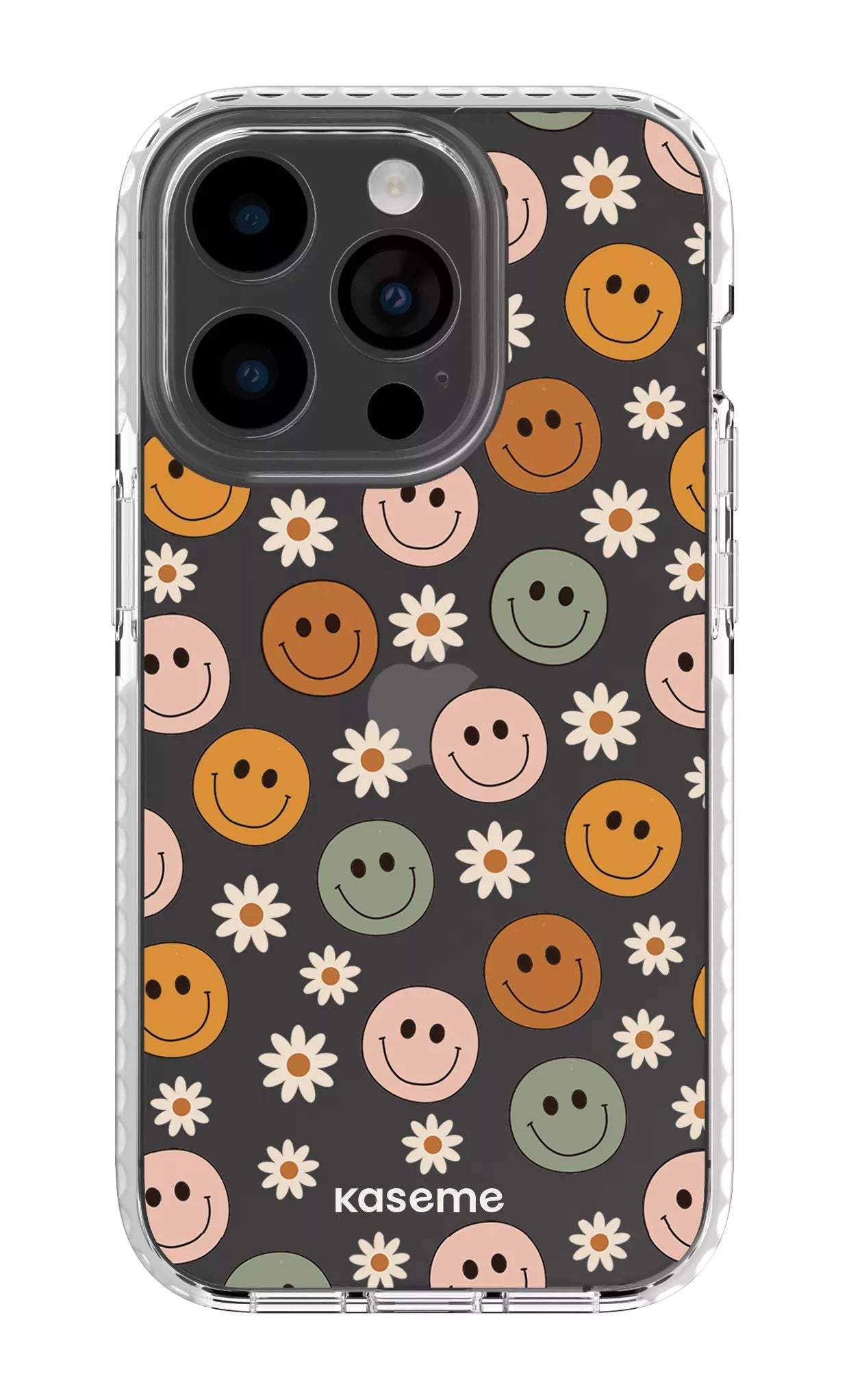 iPhone 14 Pro Clear Case white Smirk Clear Case -