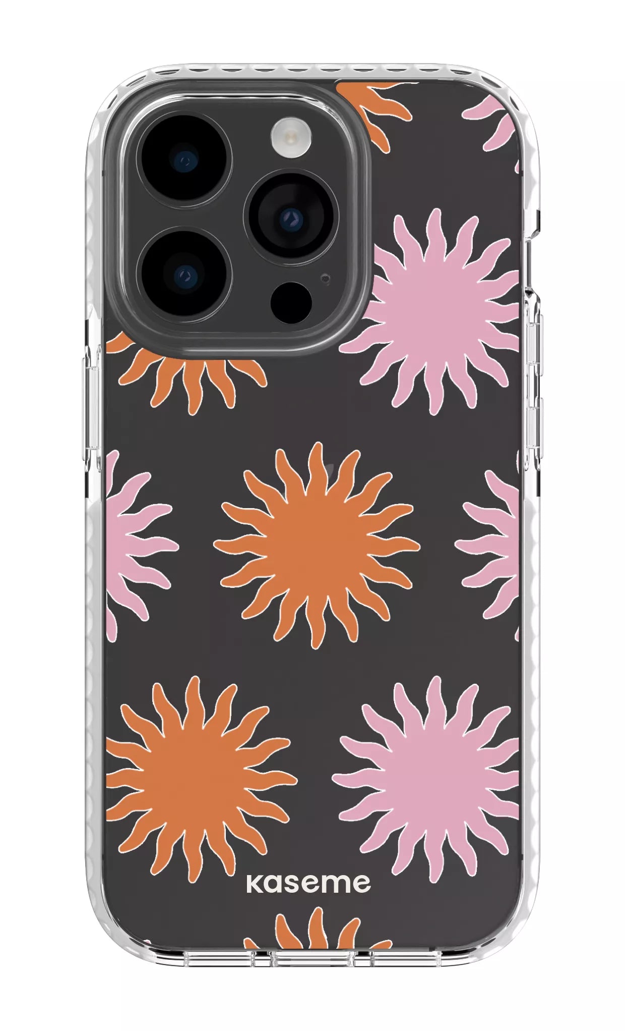 iPhone 14 Pro Clear Case white Vitamin Sea Clear Case -