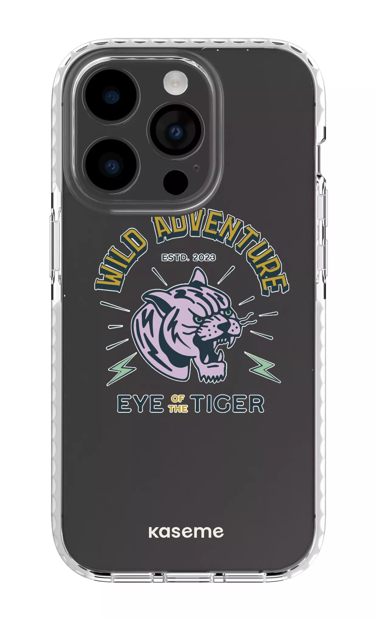 iPhone 14 Pro Clear Case white Wildcats Clear Case -