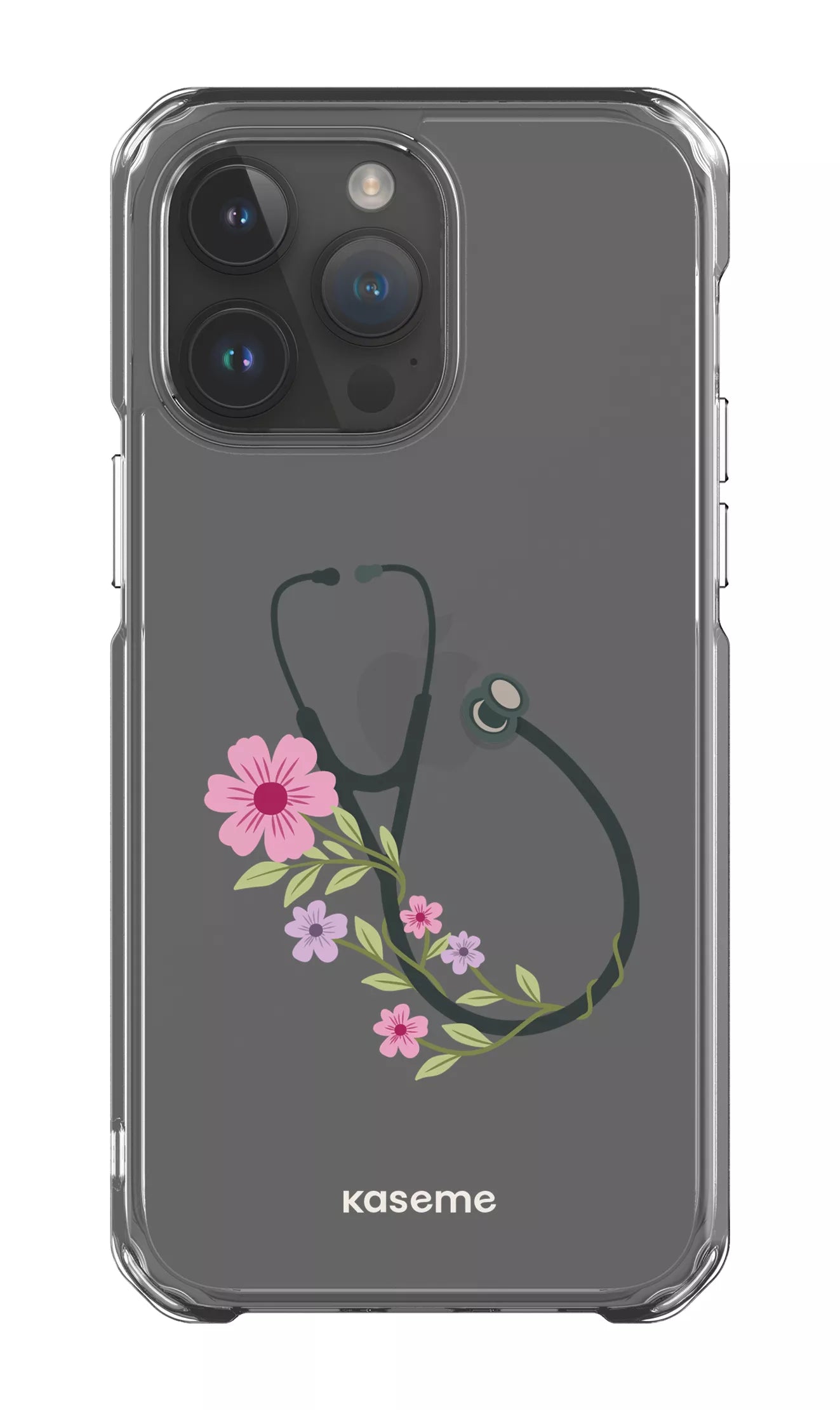iPhone 14 Pro Max Clear Case Blossom Beat Clear Case -