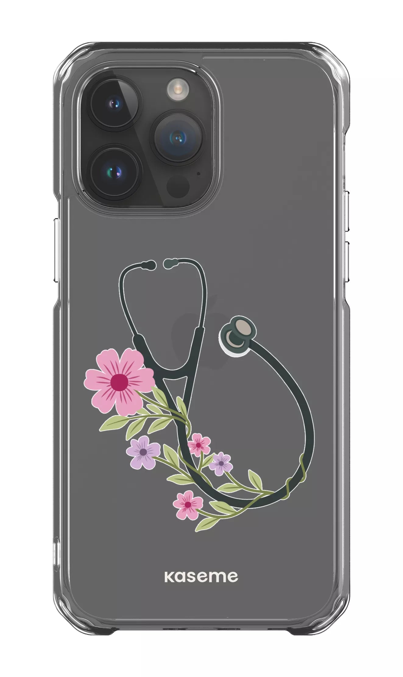 iPhone 14 Pro Max Clear Case Blossom Beat Clear Case -