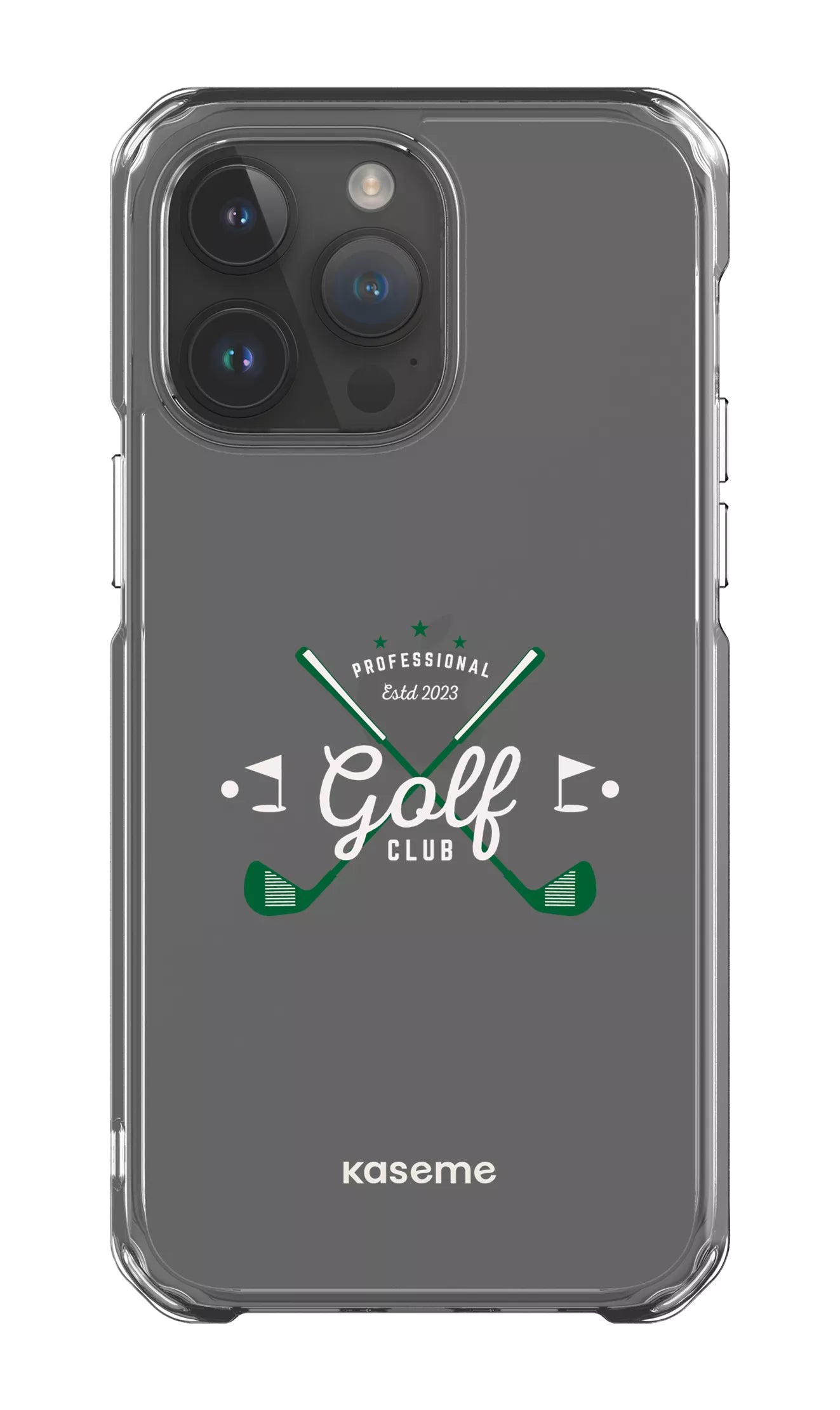 iPhone 14 Pro Max Clear Case Bogey Clear Case -