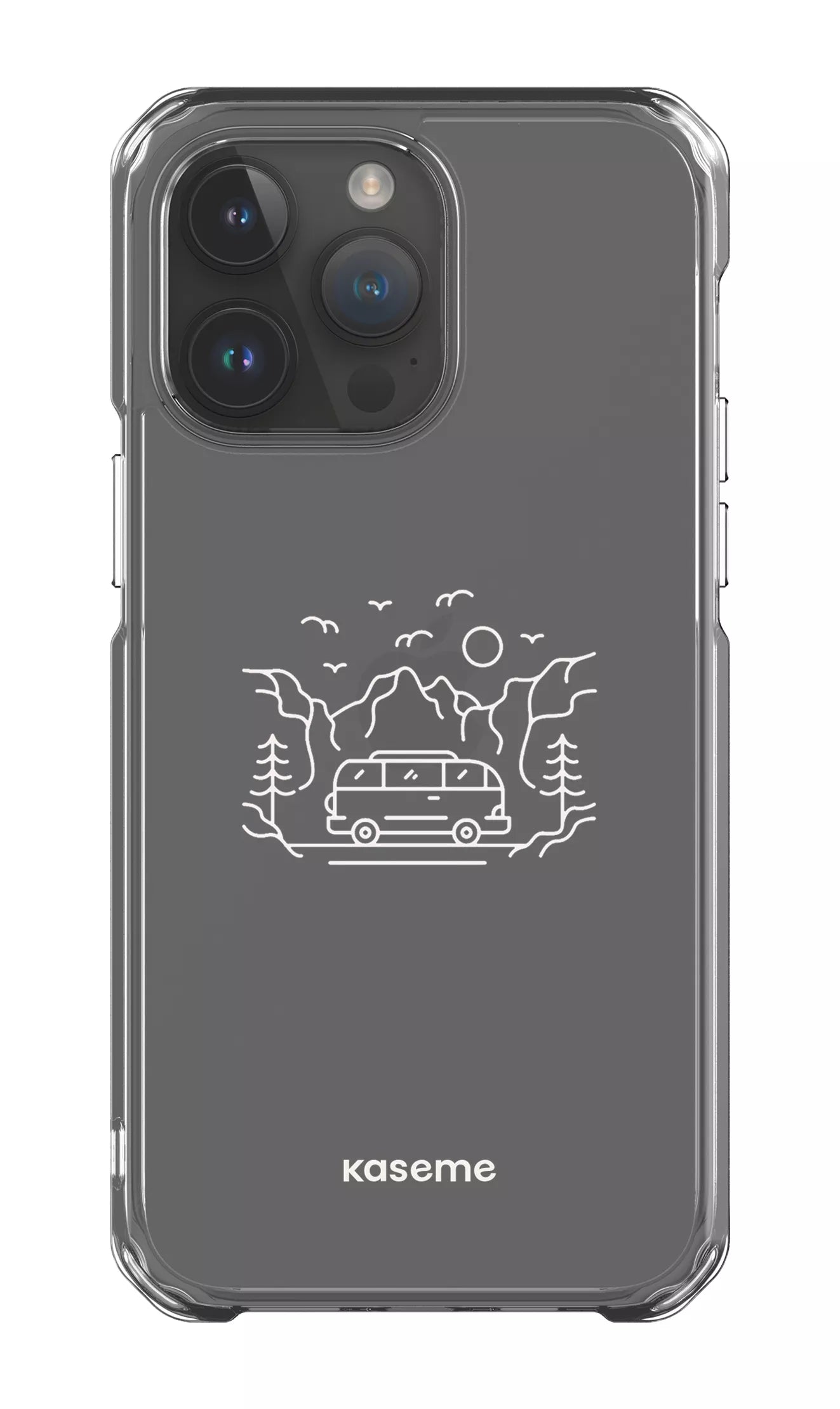 iPhone 14 Pro Max Clear Case Camp Life Clear Case -