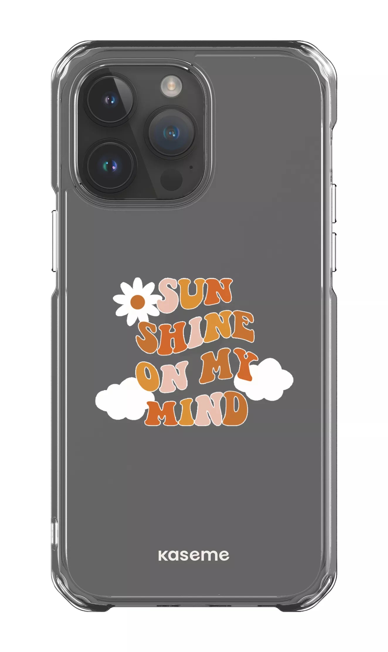 iPhone 14 Pro Max Clear Case Cheerful Clear Case -