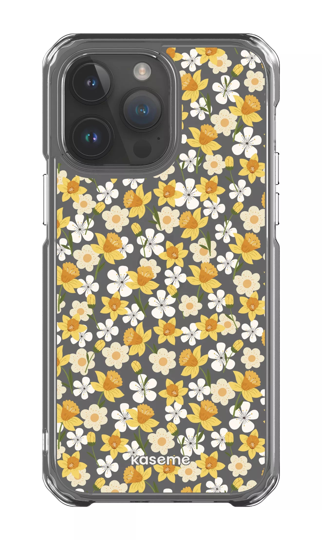 iPhone 14 Pro Max Clear Case Daffodil Clear Case -