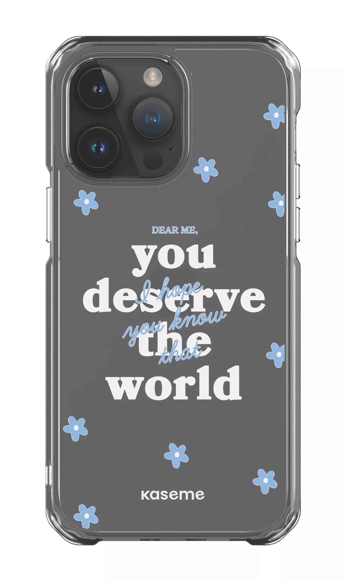 iPhone 14 Pro Max Clear Case Dear Me Clear Case -