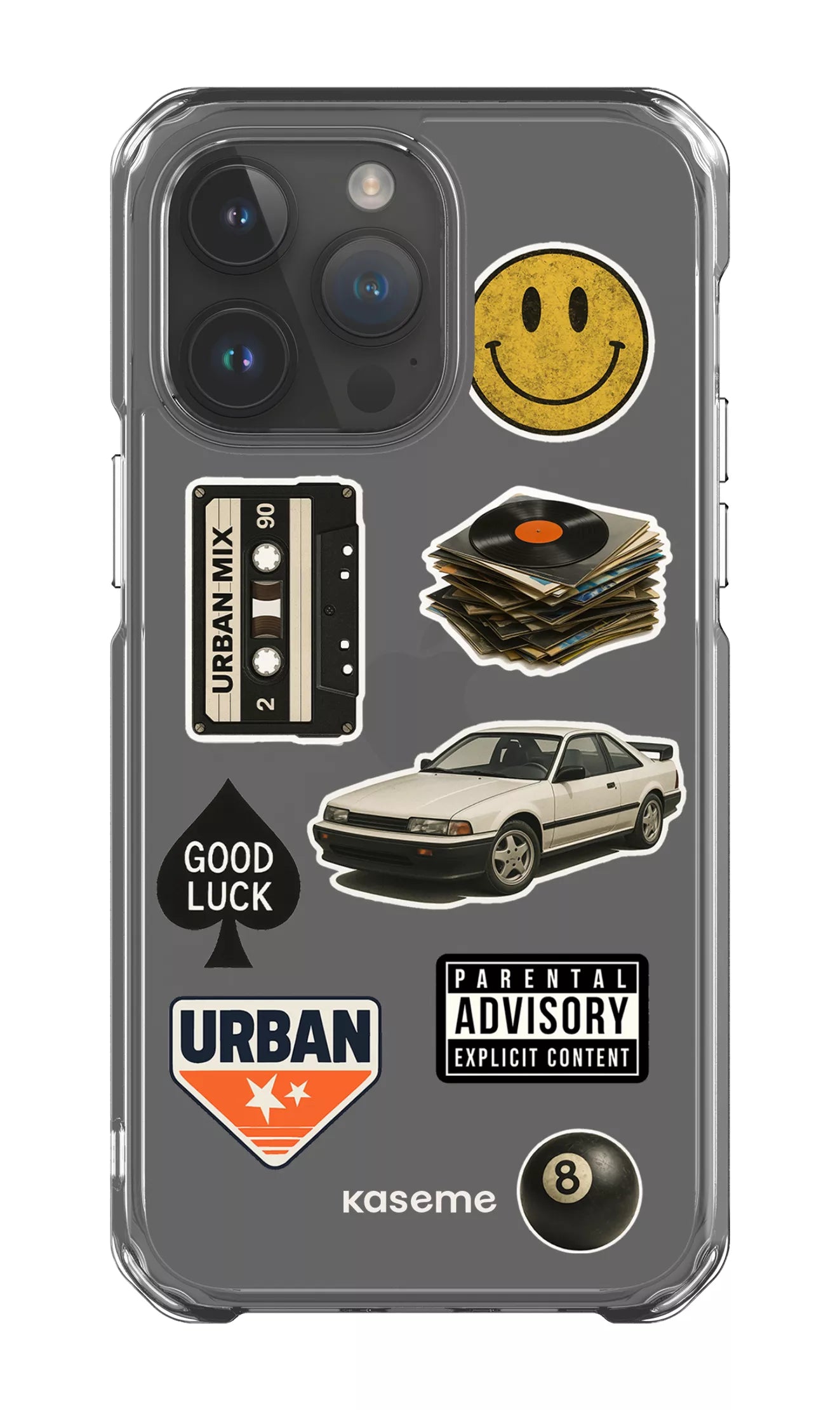 iPhone 14 Pro Max Clear Case Downtown Clear Case -