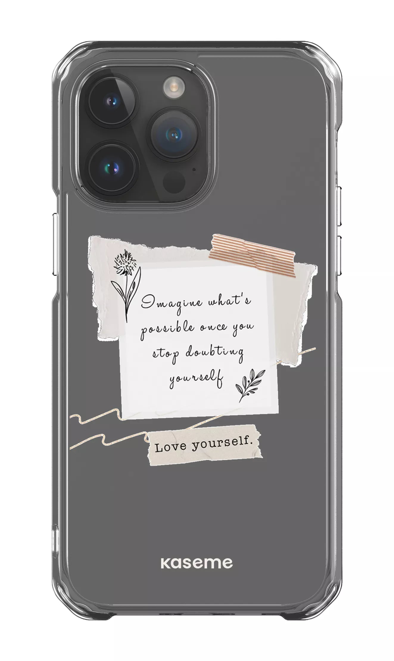 iPhone 14 Pro Max Clear Case Faith Clear Case -