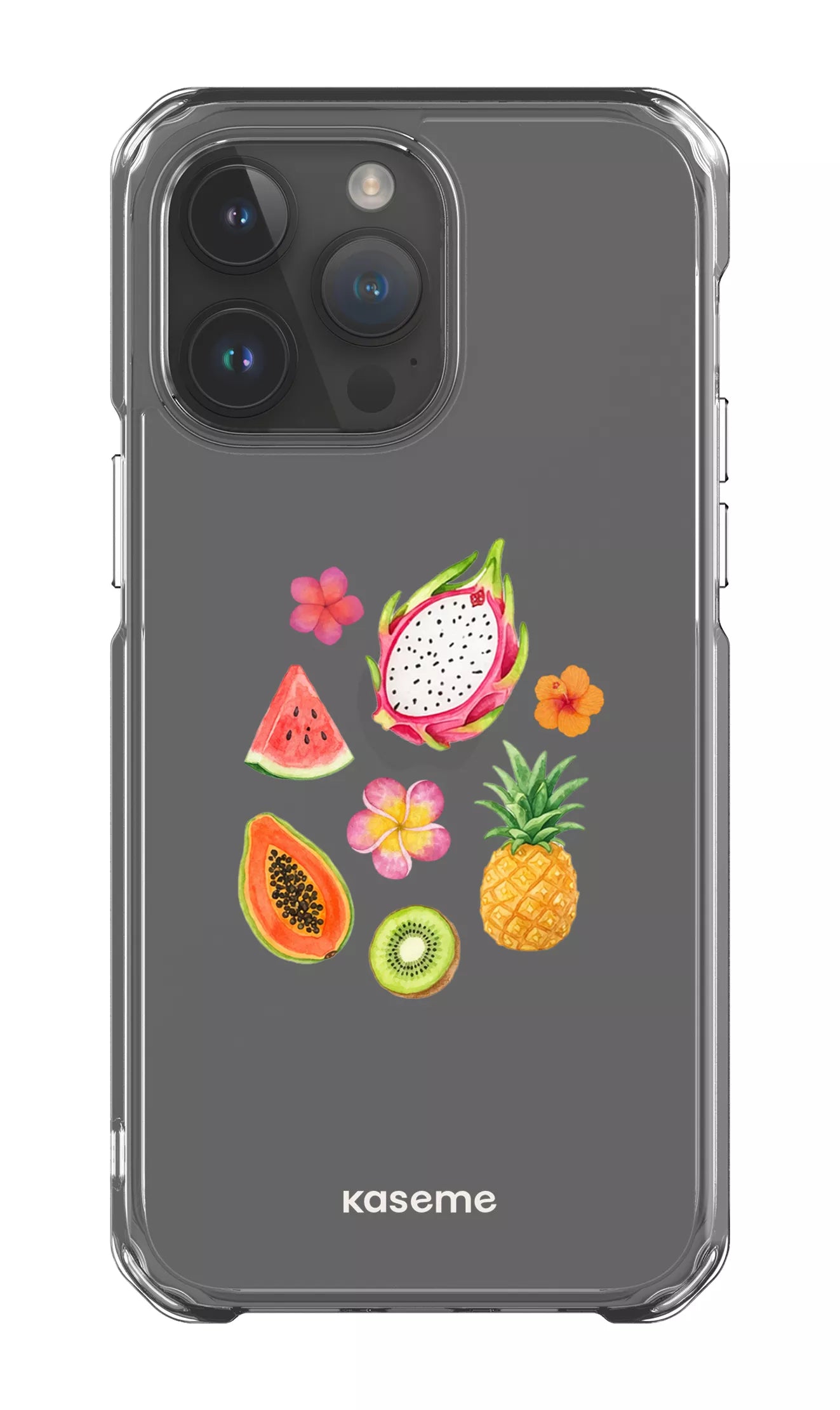 iPhone 14 Pro Max Clear Case Fresca Tropicale Clear Case -