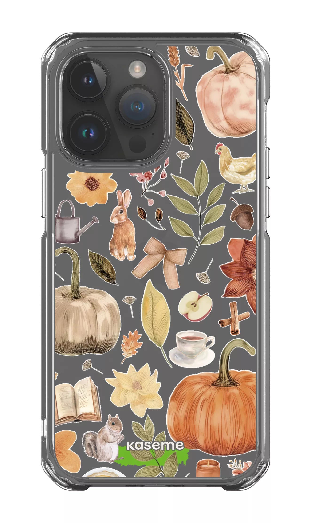 iPhone 14 Pro Max Clear Case Harvest Hues Clear Case -