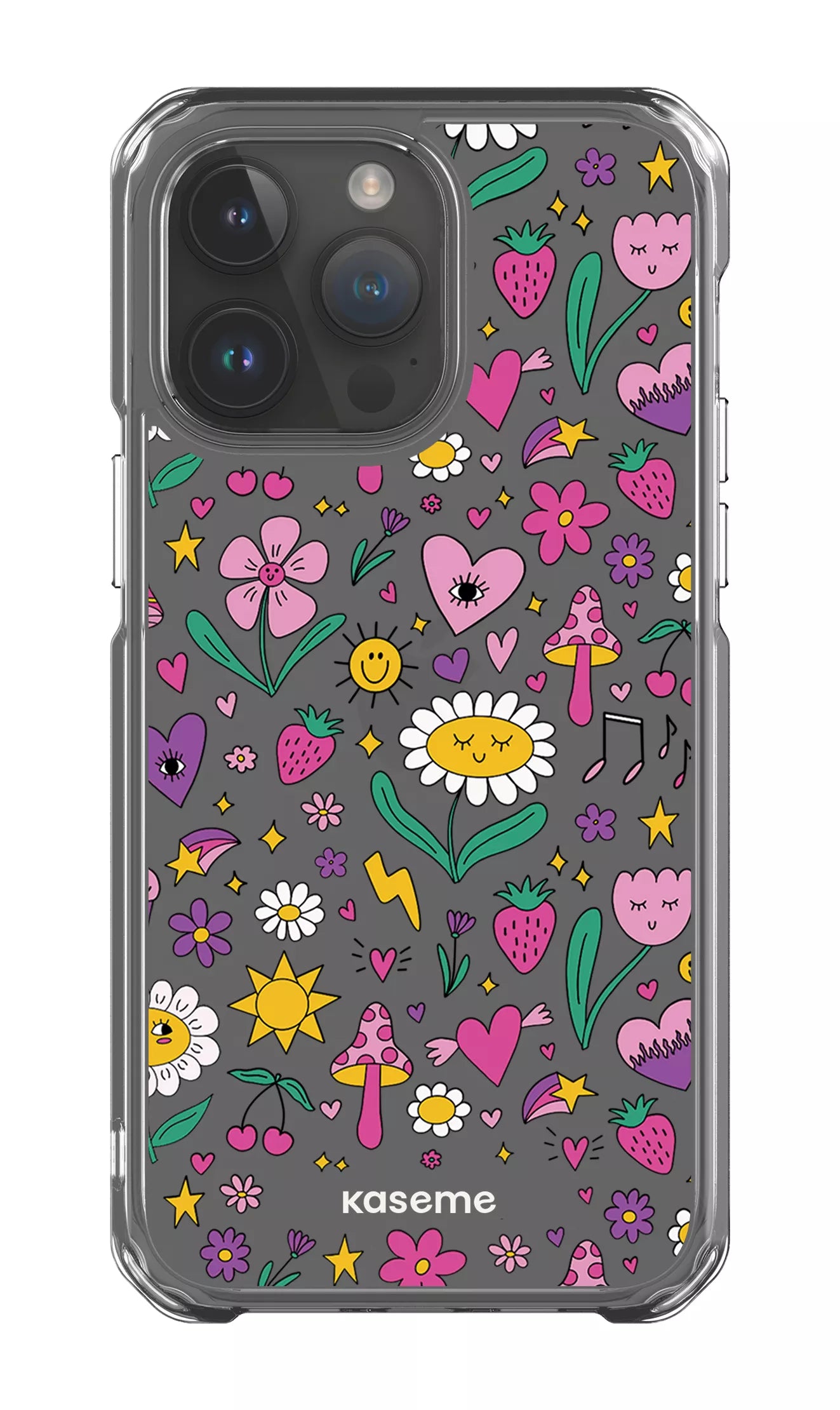 iPhone 14 Pro Max Clear Case Hypnotize Clear Case -