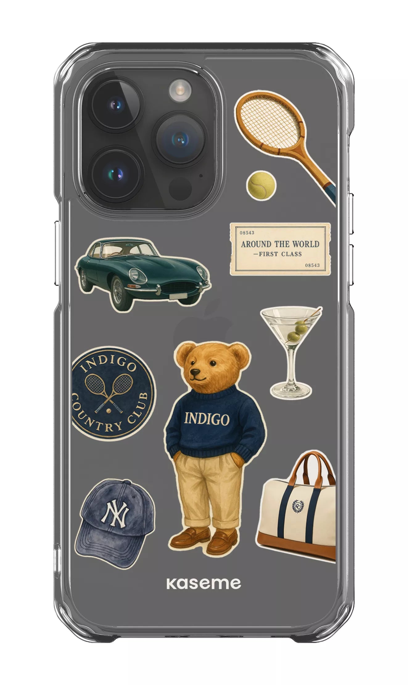 iPhone 14 Pro Max Clear Case Kingsley Clear Case -