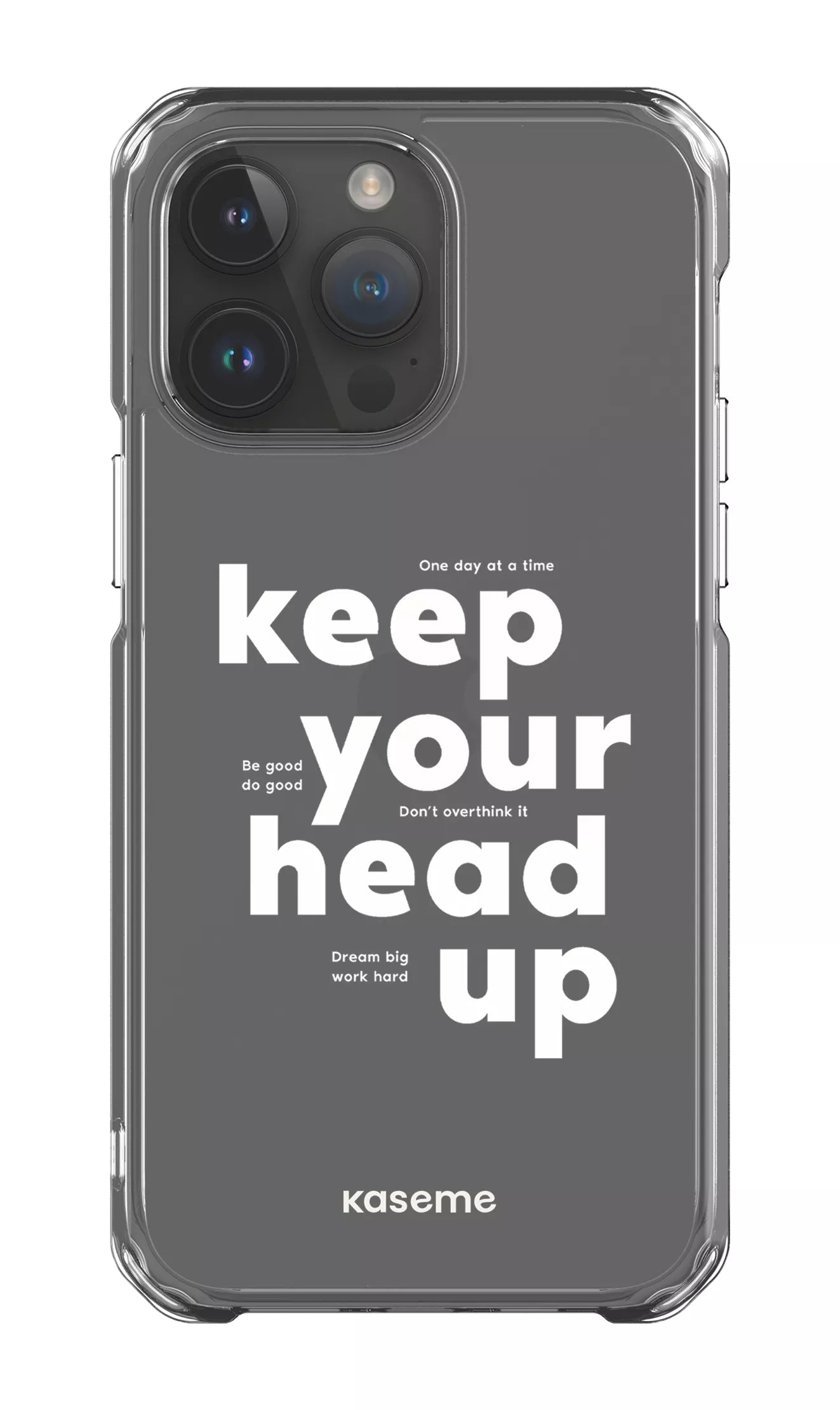 iPhone 14 Pro Max Clear Case Mindset Clear Case -