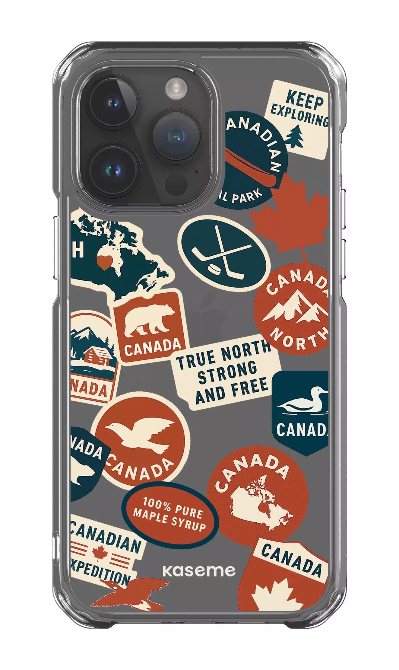 iPhone 14 Pro Max Clear Case Oh Maple Clear Case -