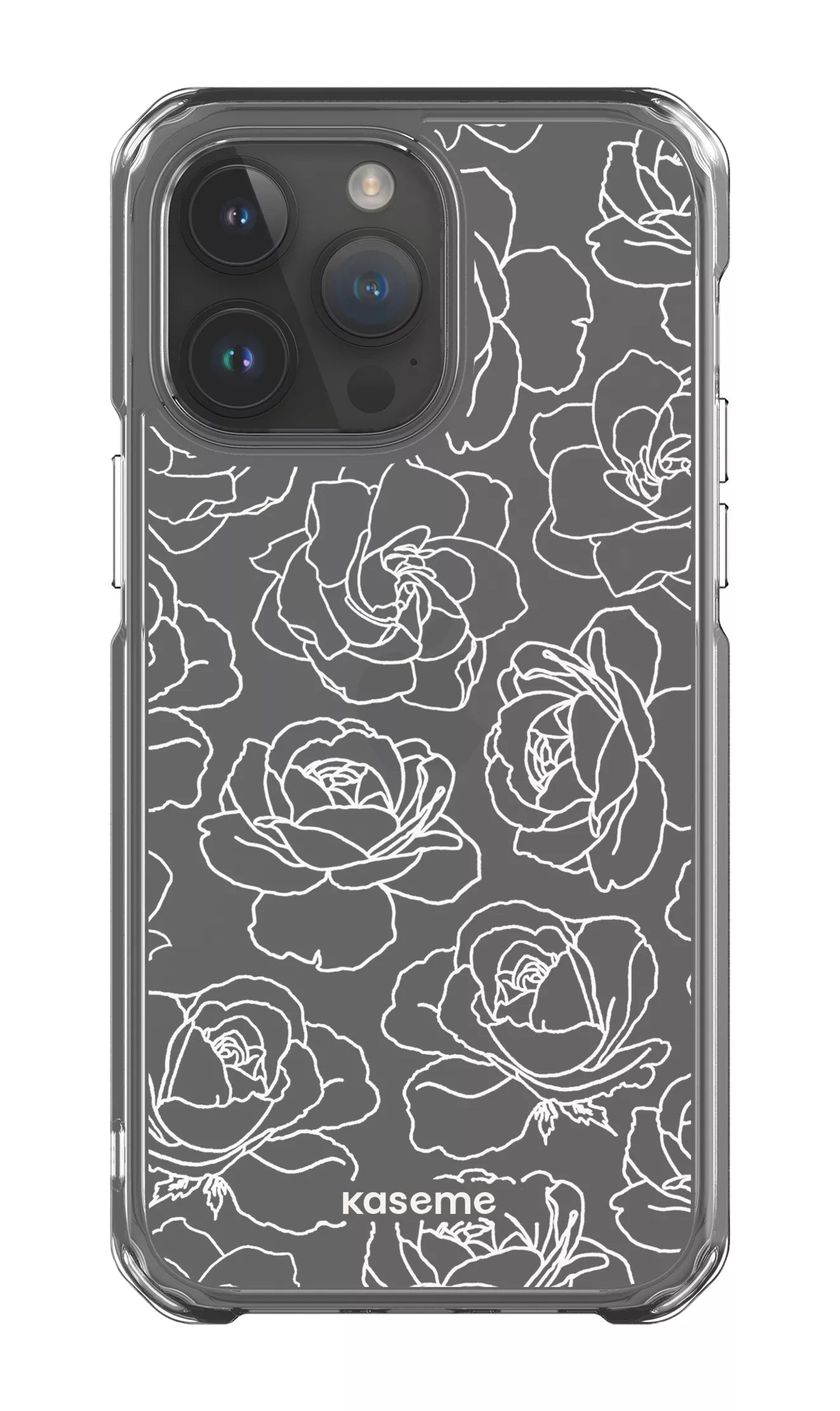 iPhone 14 Pro Max Clear Case Polar Flowers Clear Case -