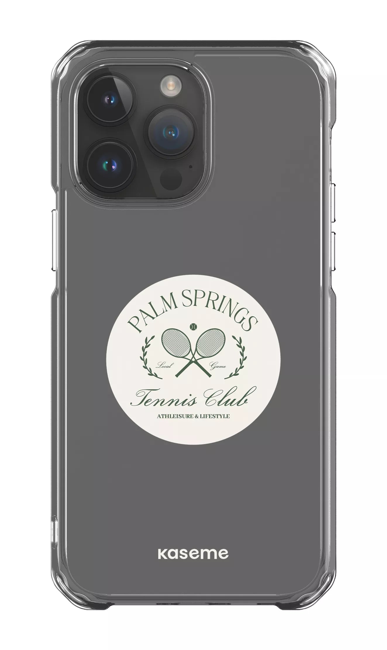 iPhone 14 Pro Max Clear Case Serve it up Clear Case -