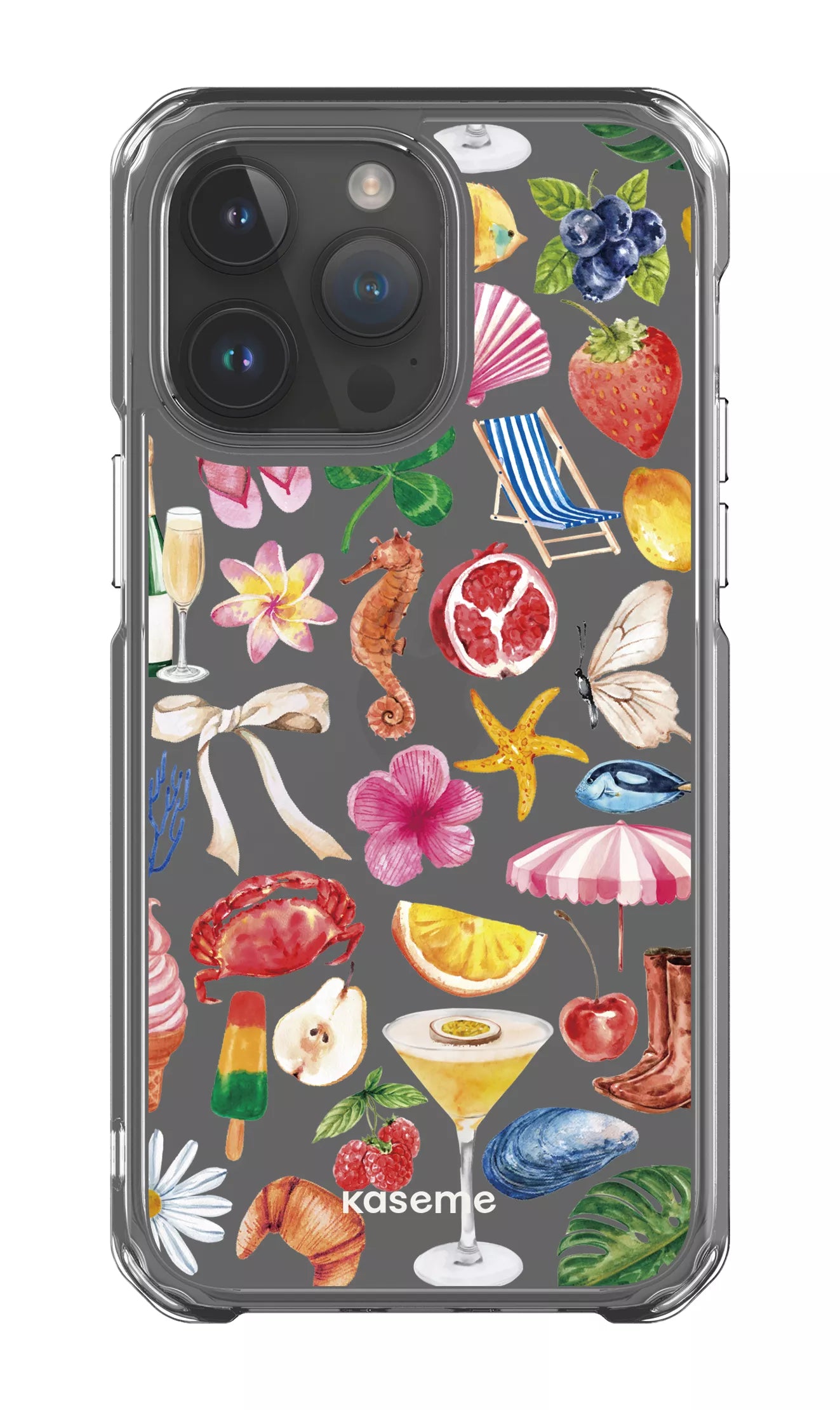 iPhone 14 Pro Max Clear Case St-Tropez Clear Case -
