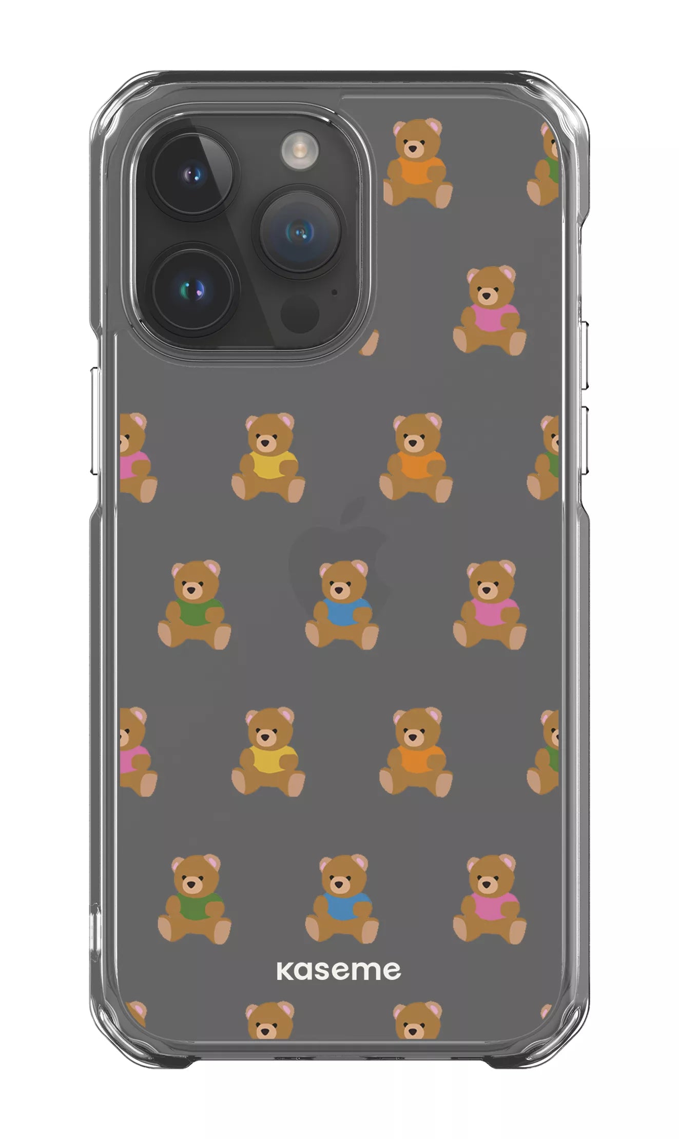 iPhone 14 Pro Max Clear Case Teddy Clear Case -