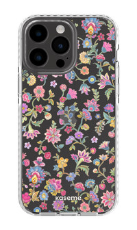 iPhone 14 Pro Max Clear Case White Secret Garden Clear Case -