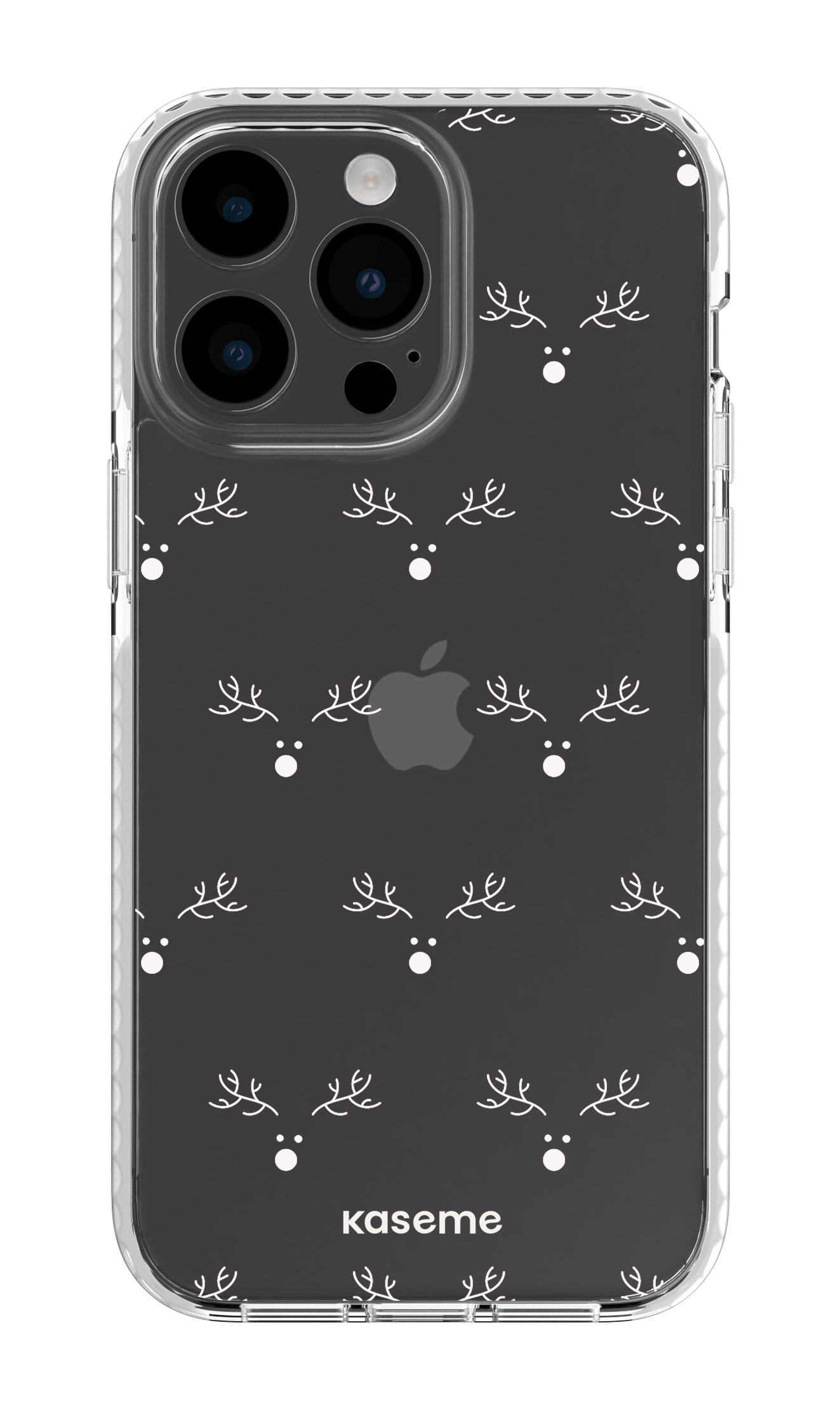 iPhone 14 Pro Max Clear Case White Vixen Clear Case -