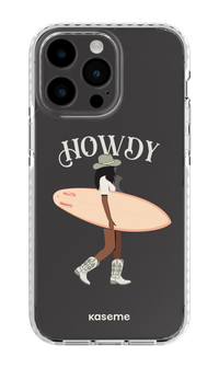 iPhone 14 Pro Max Clear Case White Westsea Green Clear Case -